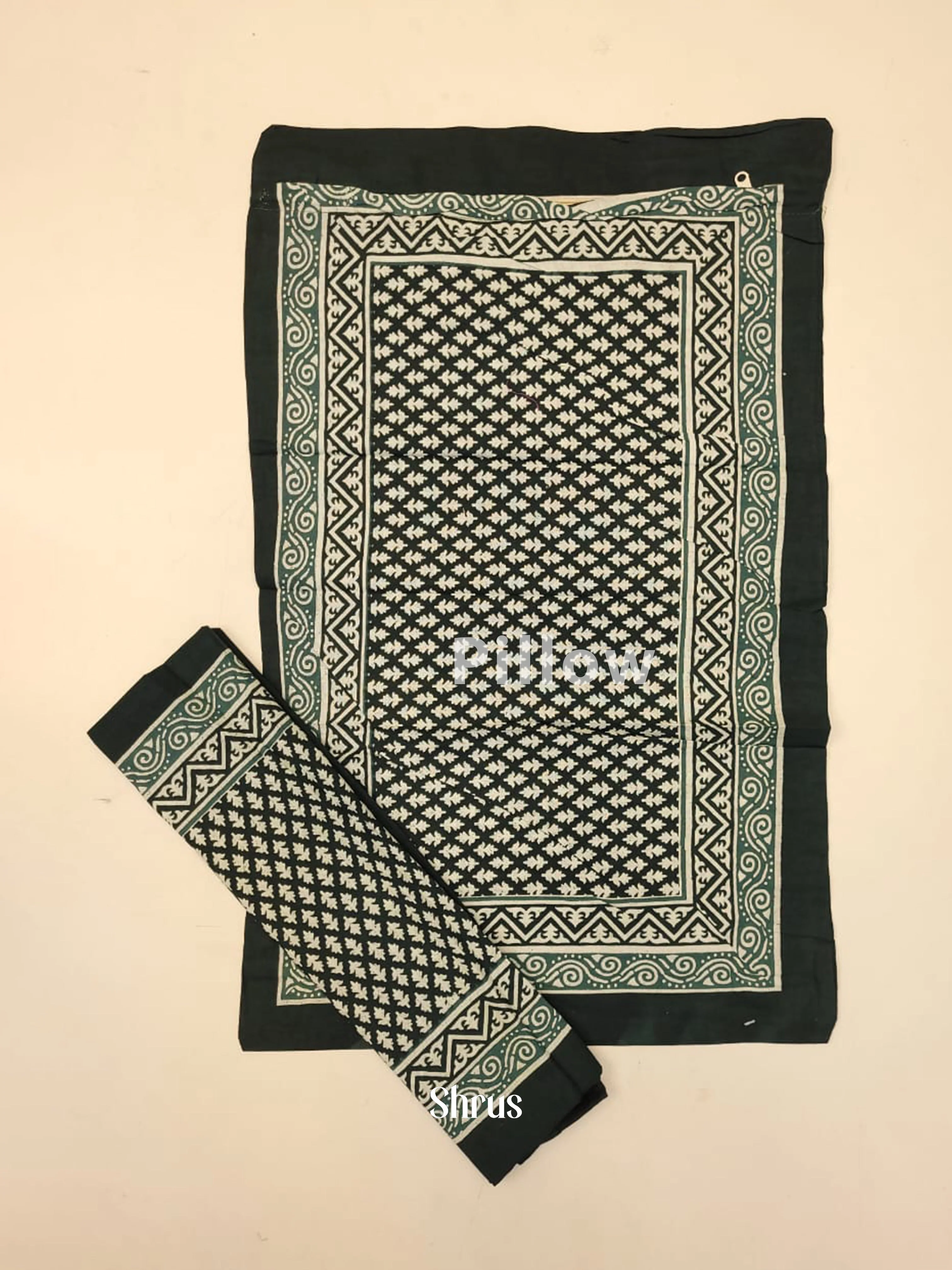 Green & Cream - Bed Spreads - Image 3