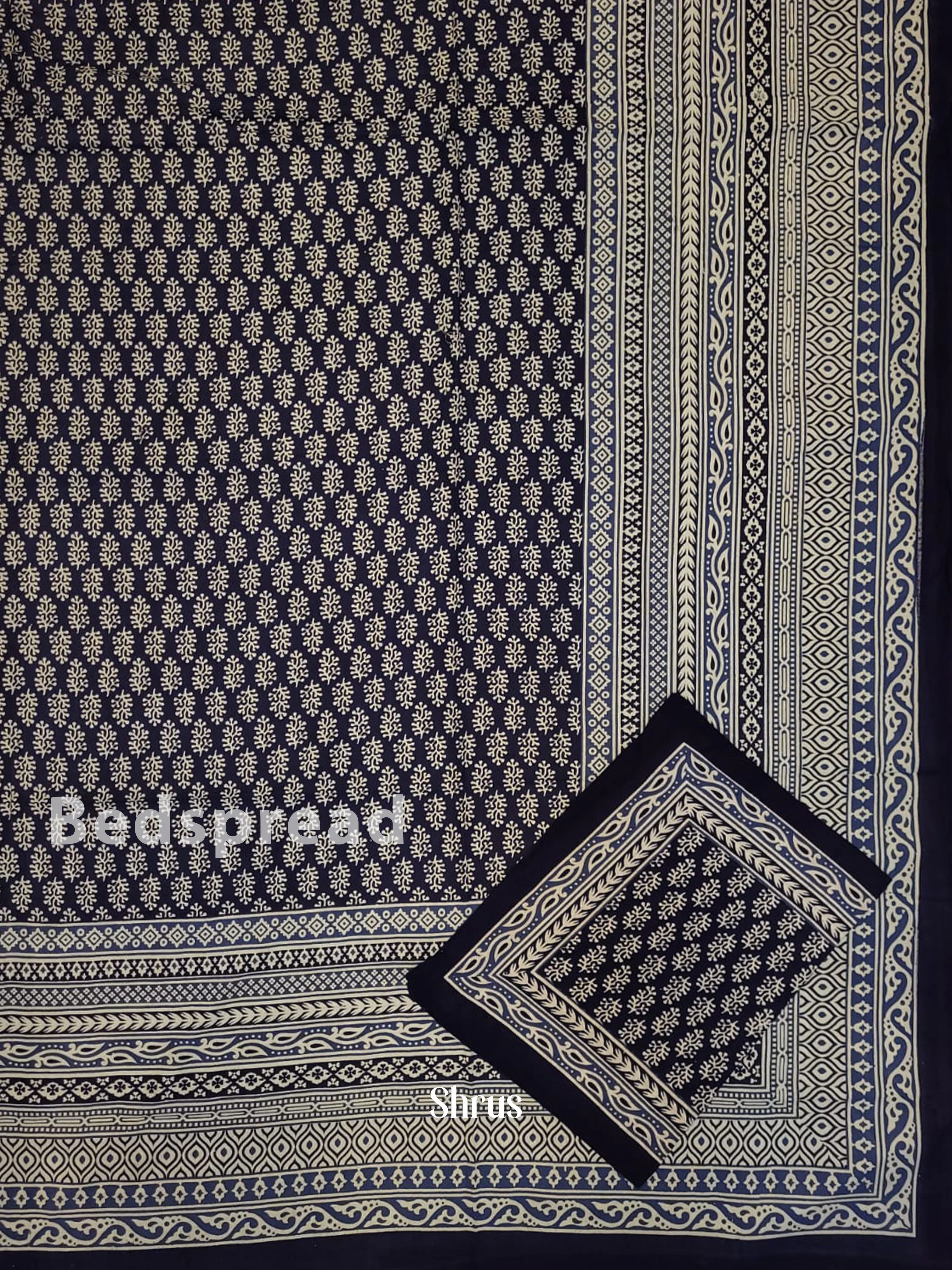Indigo & Cream - Bed Spreads - Image 2