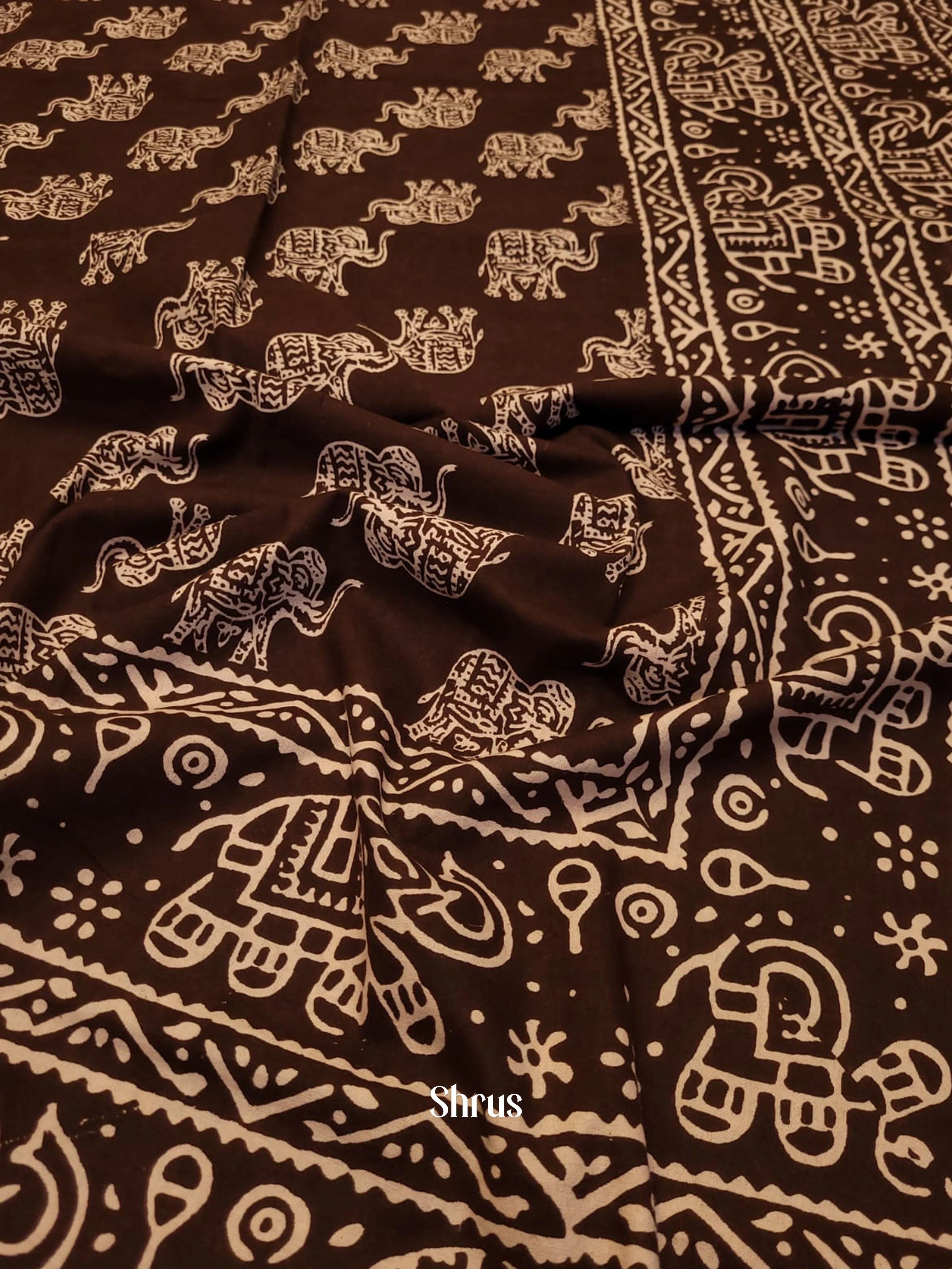 Brown & Cream- Bed Spreads