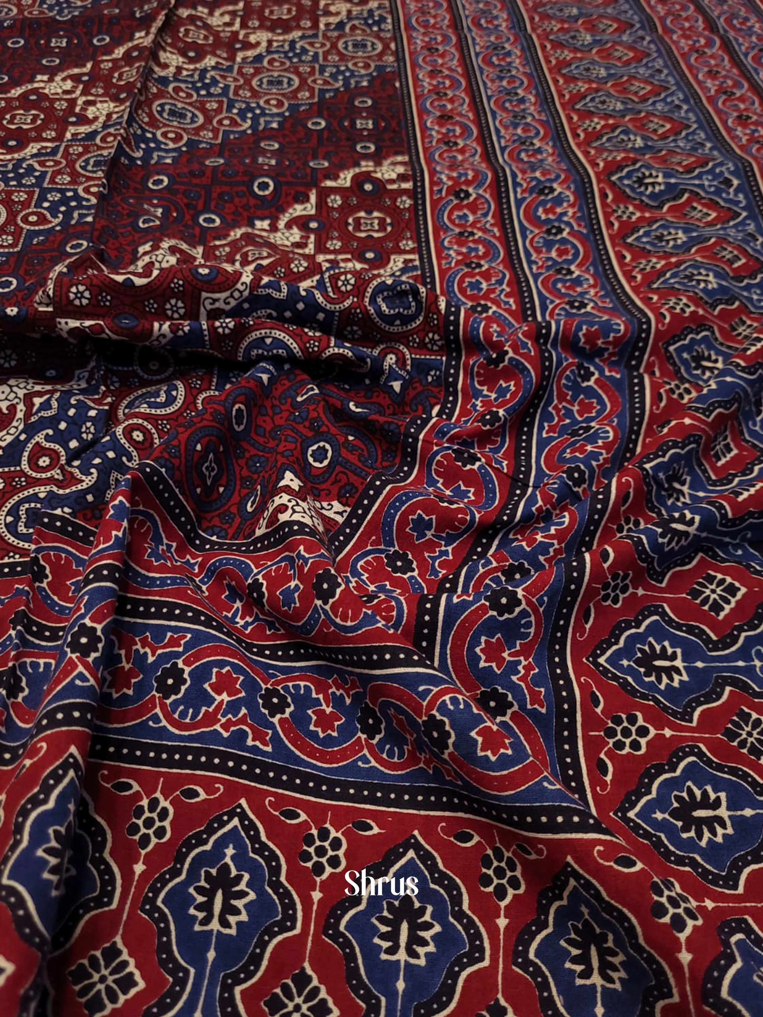Red & Blue - Bed Spreads