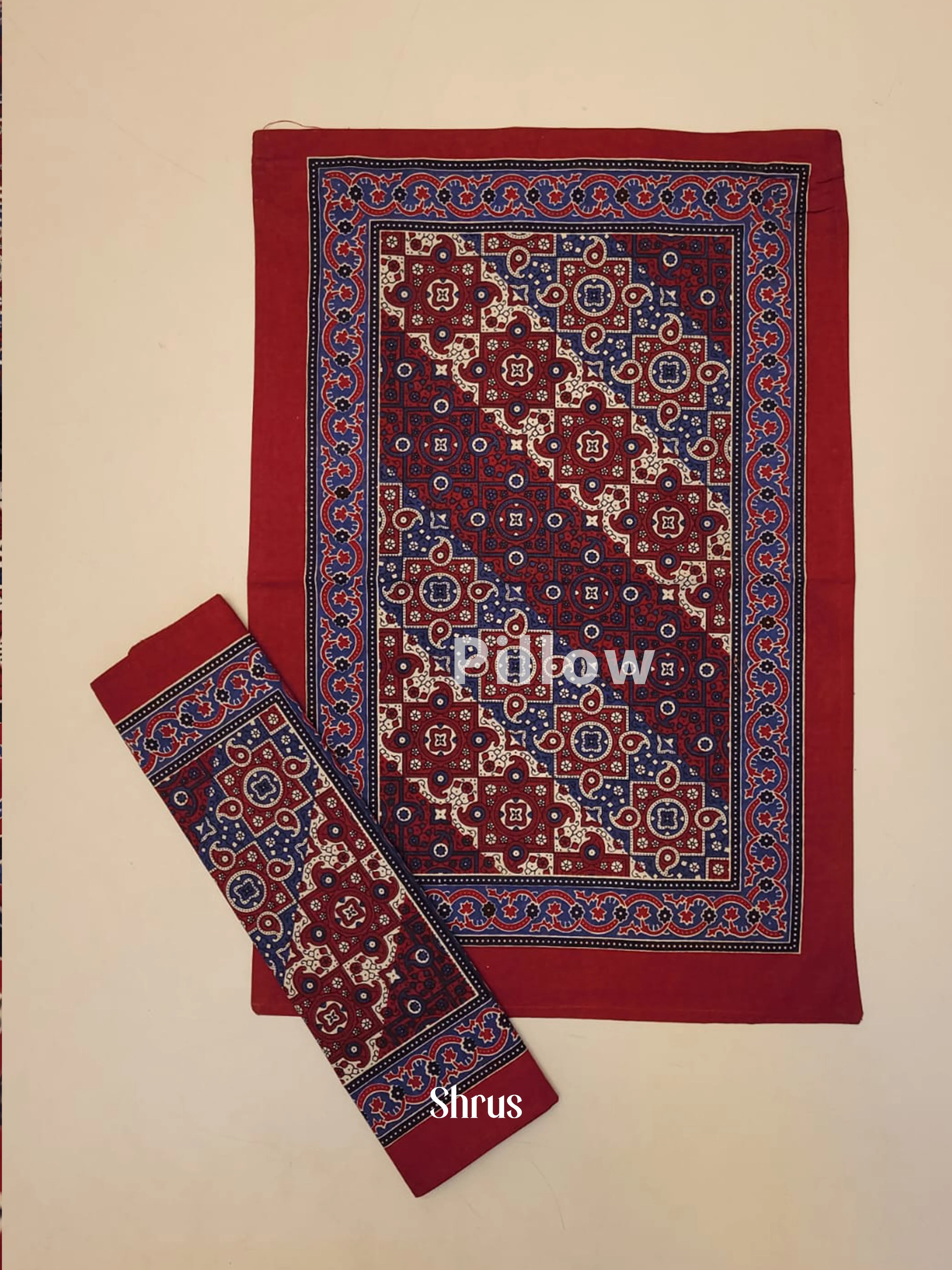 Red & Blue - Bed Spreads - Image 3