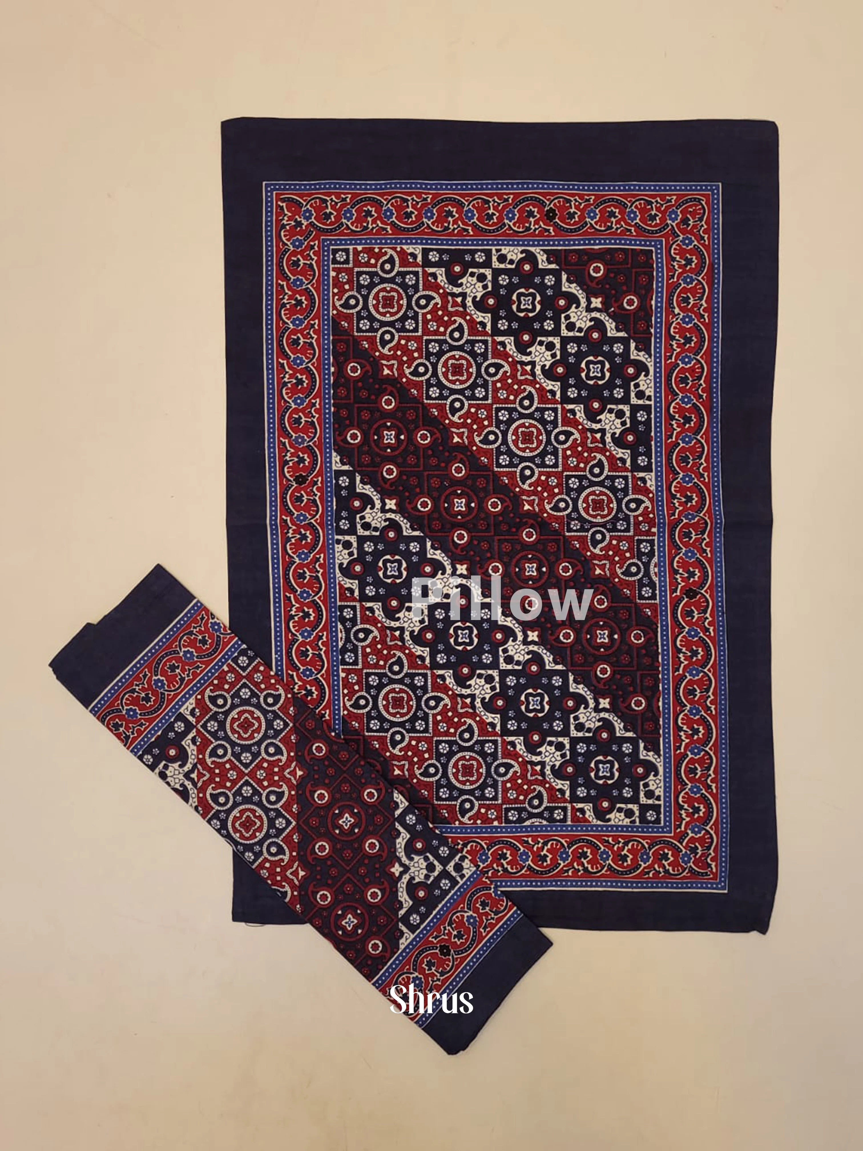 Blue & Red - Bed Spreads - Image 3