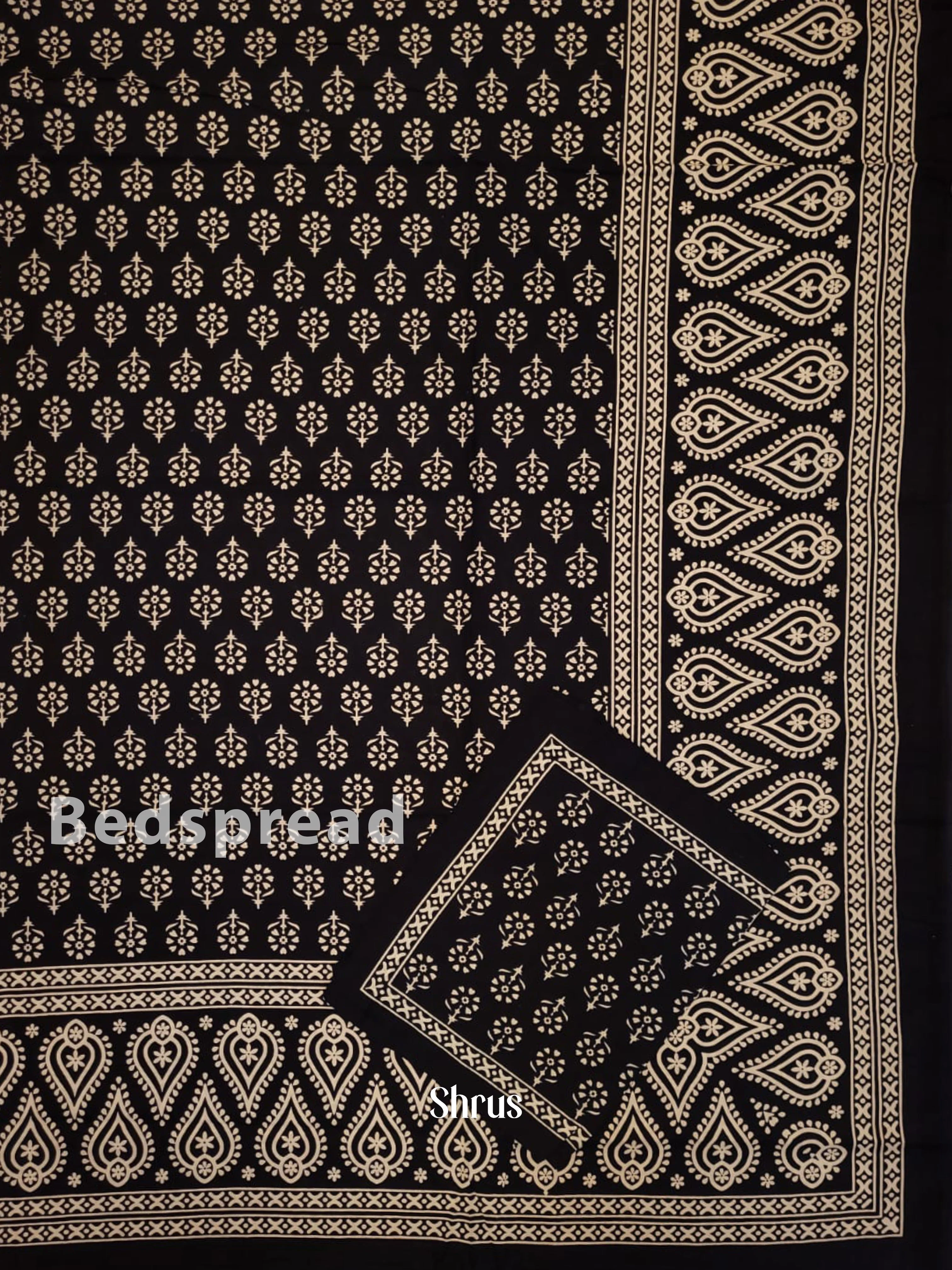 Black & Cream - Bed Spreads - Image 2