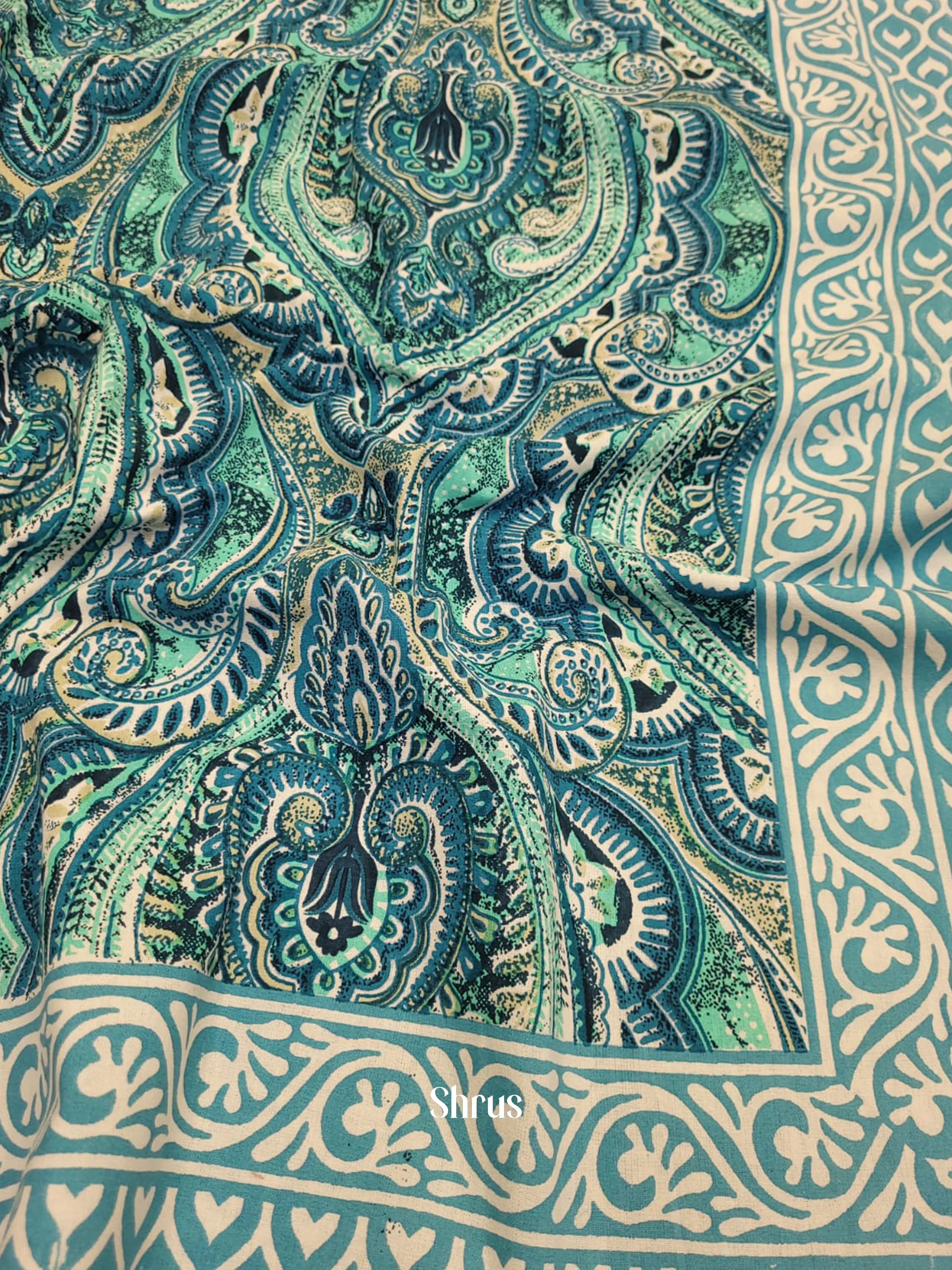 Green & Blue - Bed Spreads