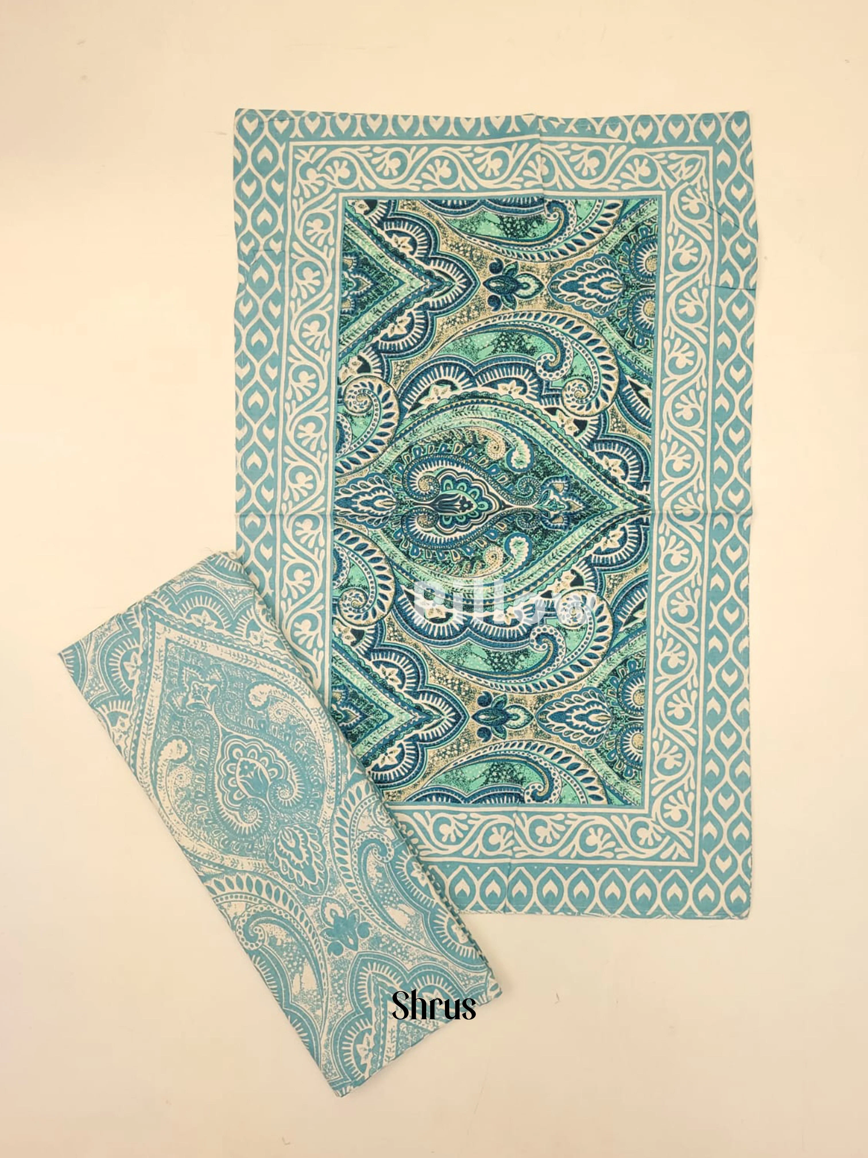 Green & Blue - Bed Spreads - Image 2