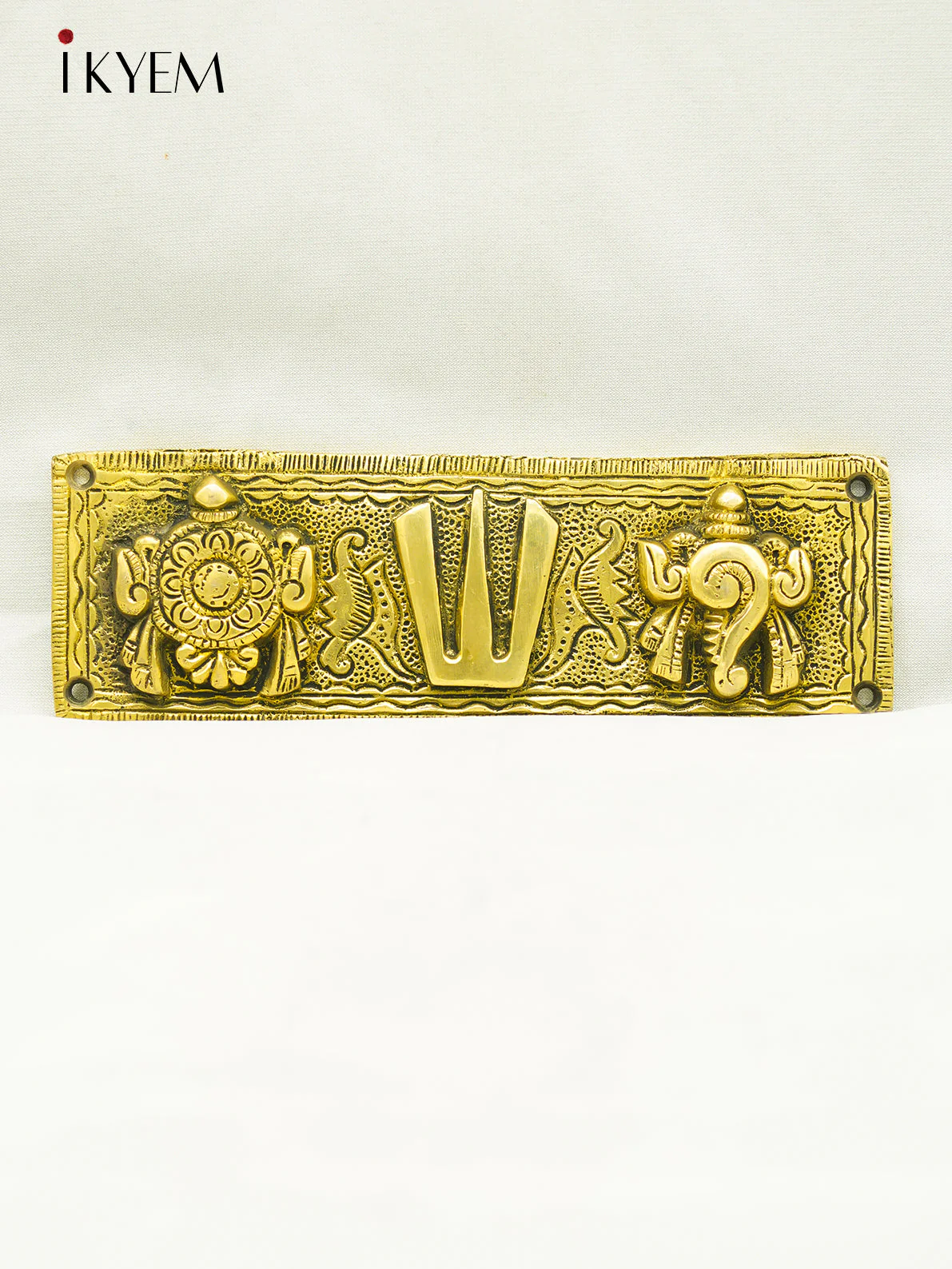 Brass Sangu Chakram , Namam wall mount