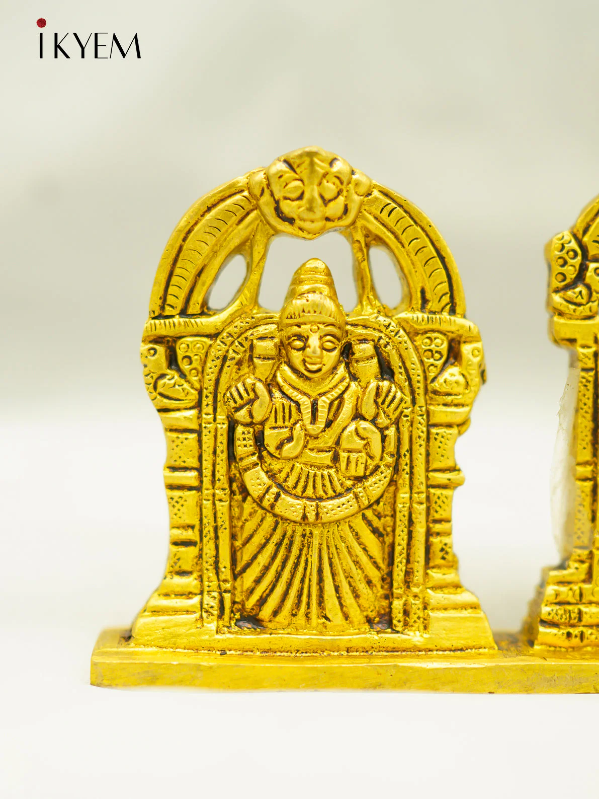 Brass Perumal Lakshmi Idol - Image 2