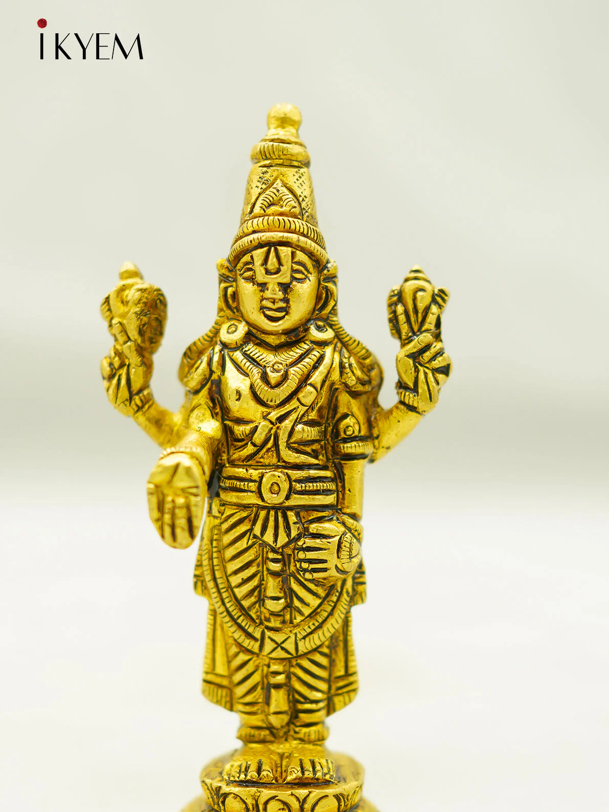Brass Vishnu Idol - 4FJ14071 - Image 3