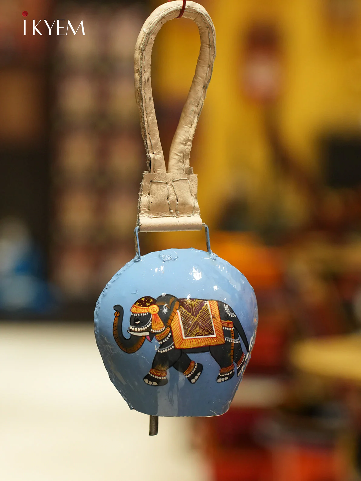 Blue Elephant -Cow Bell - Image 2