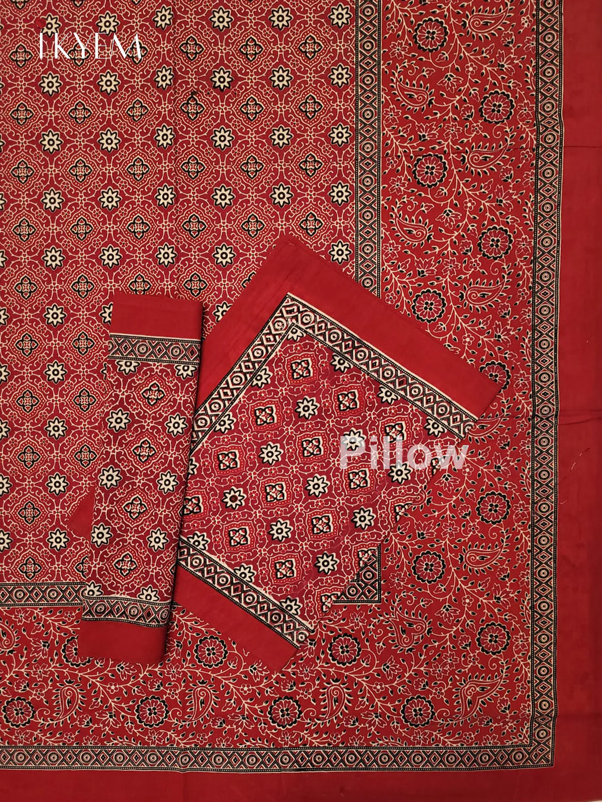Red & Black - Bed Spread - Image 2
