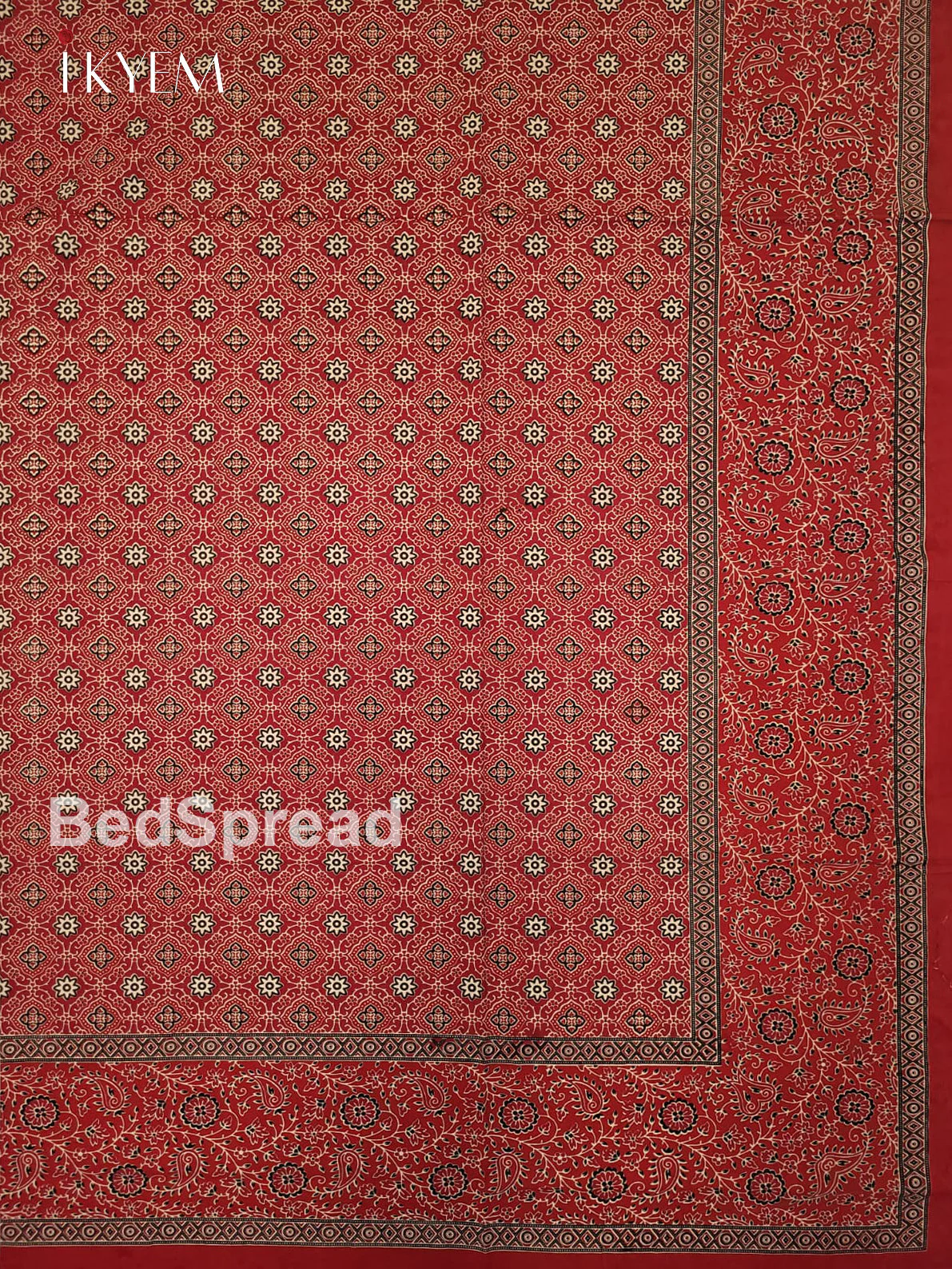 Red & Black - Bed Spread - Image 3