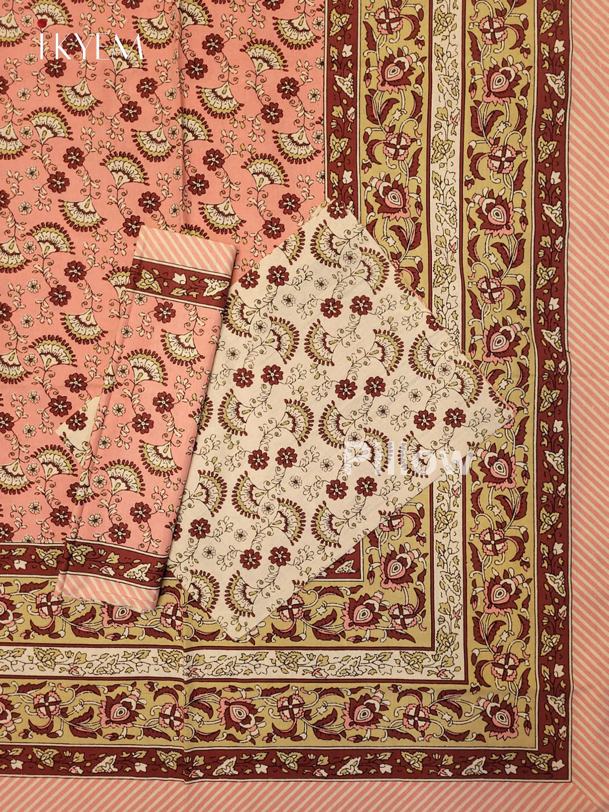 Peach & Cream - Bed Spread - Image 2