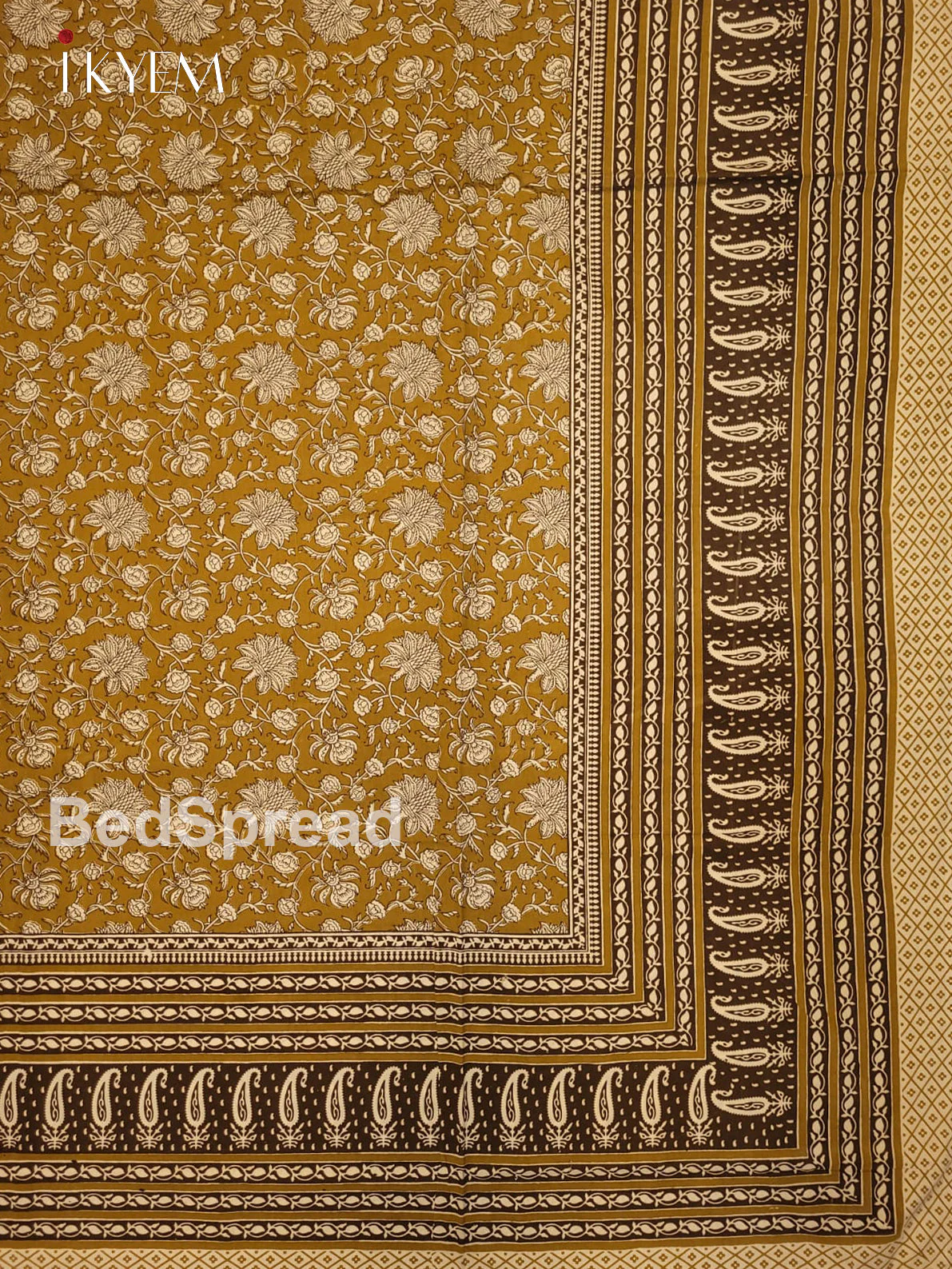 Mustard & Brown - Bed Spread - Image 3