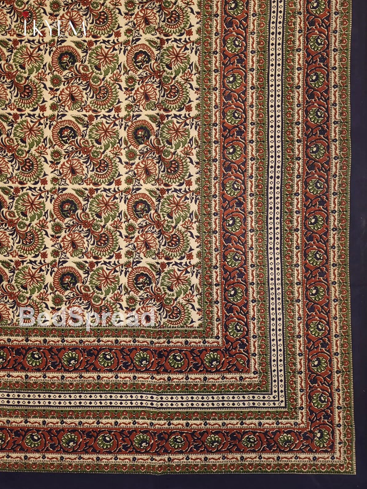 Brown & Cream - Bed Spread - Image 3