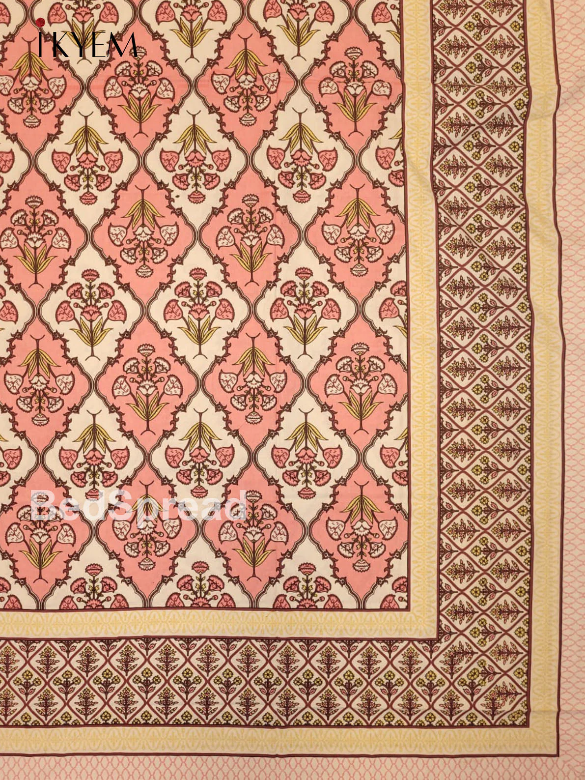 Peach & Cream - Bed Spread - Image 3