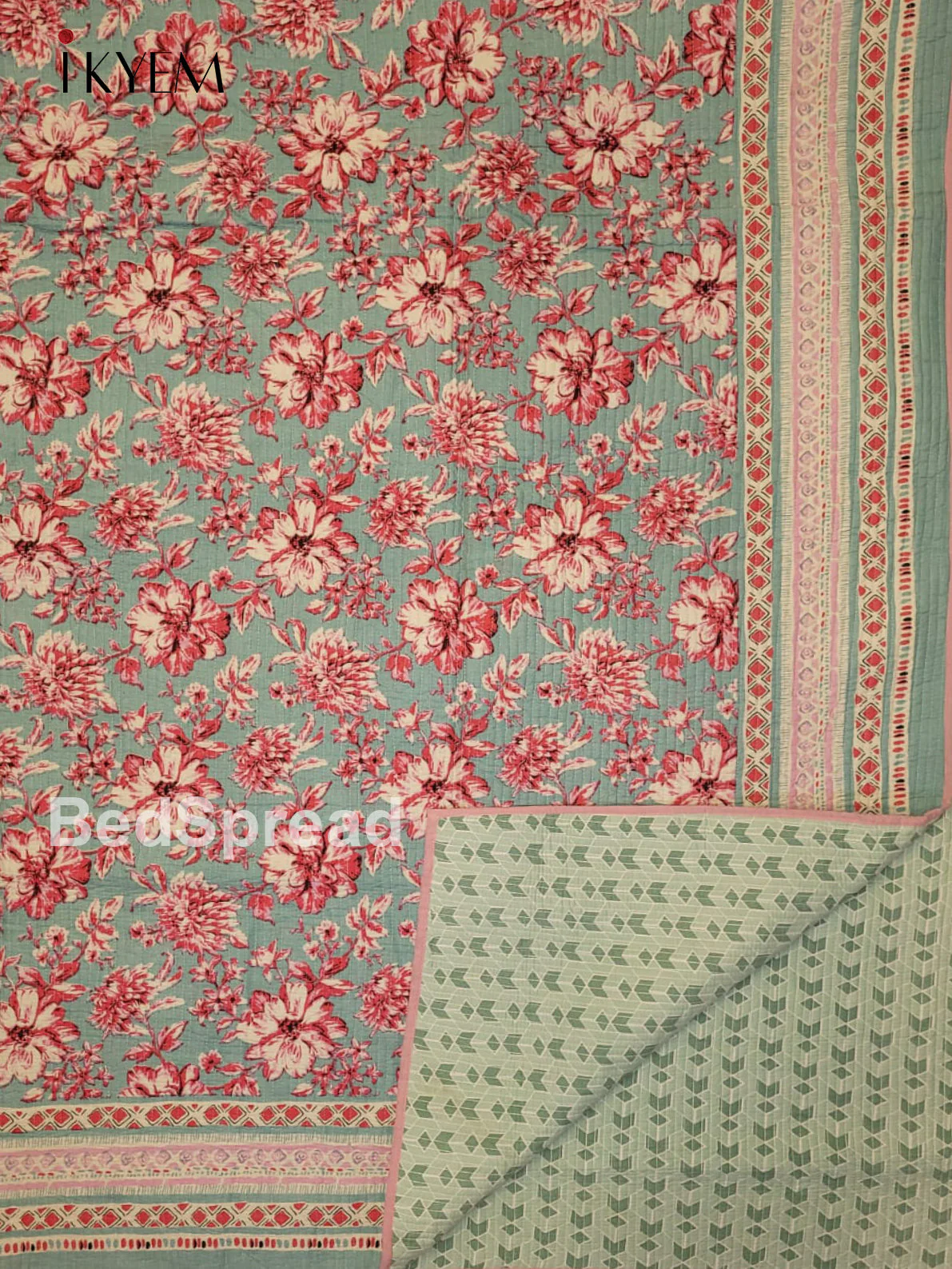 Blue & Pink - Quilt Set - Image 2