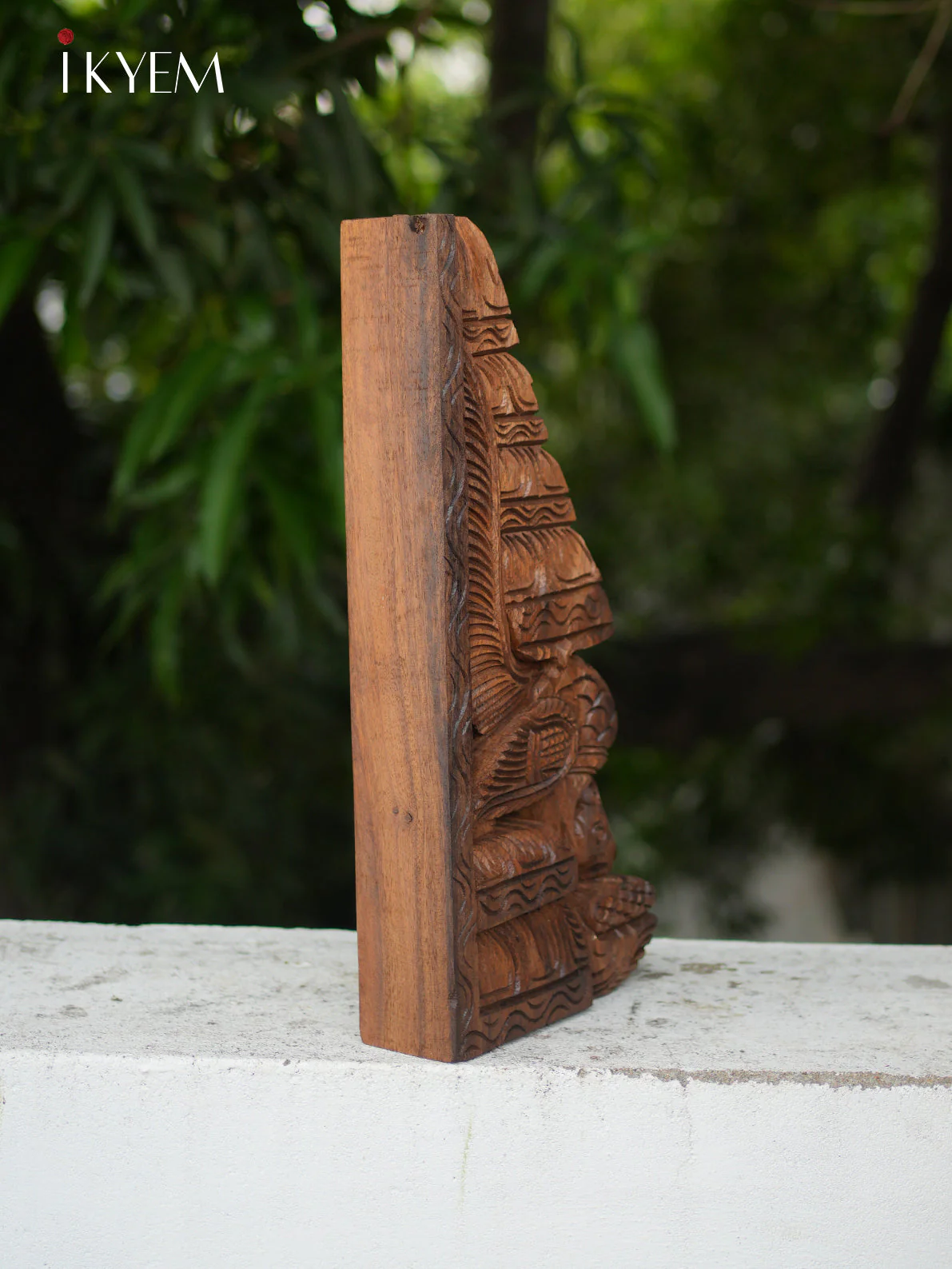 Hand Carved  Wooden Peacock Bracket (pair) - Image 3