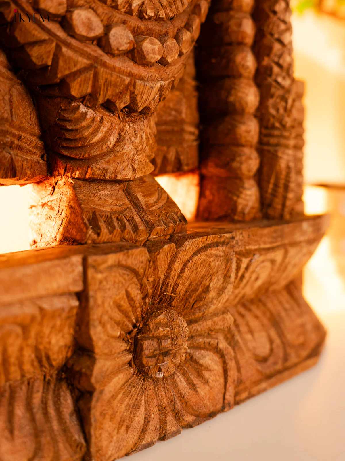 Wooden Hand Carved Tirupathi Balaji - 4GJ09041 - Image 6