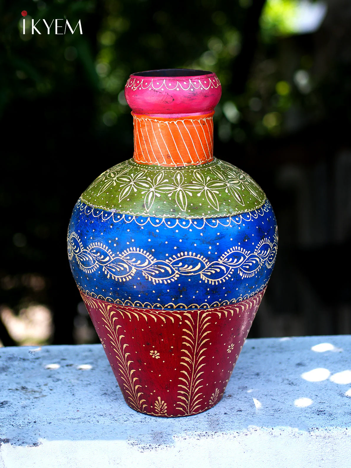 Hand Painted flower Vase
