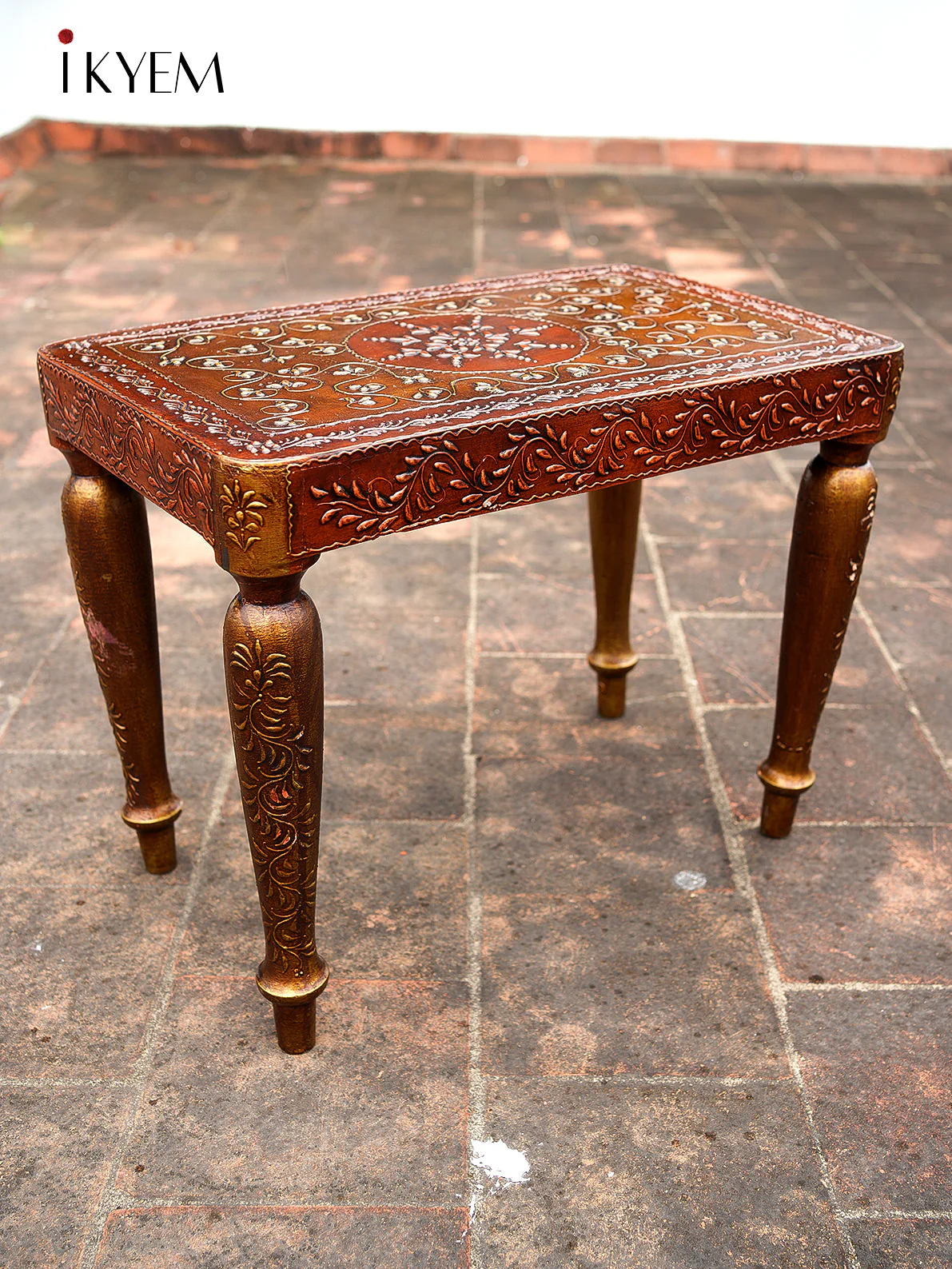 Wooden Hand painted & hand crafted centre Table
