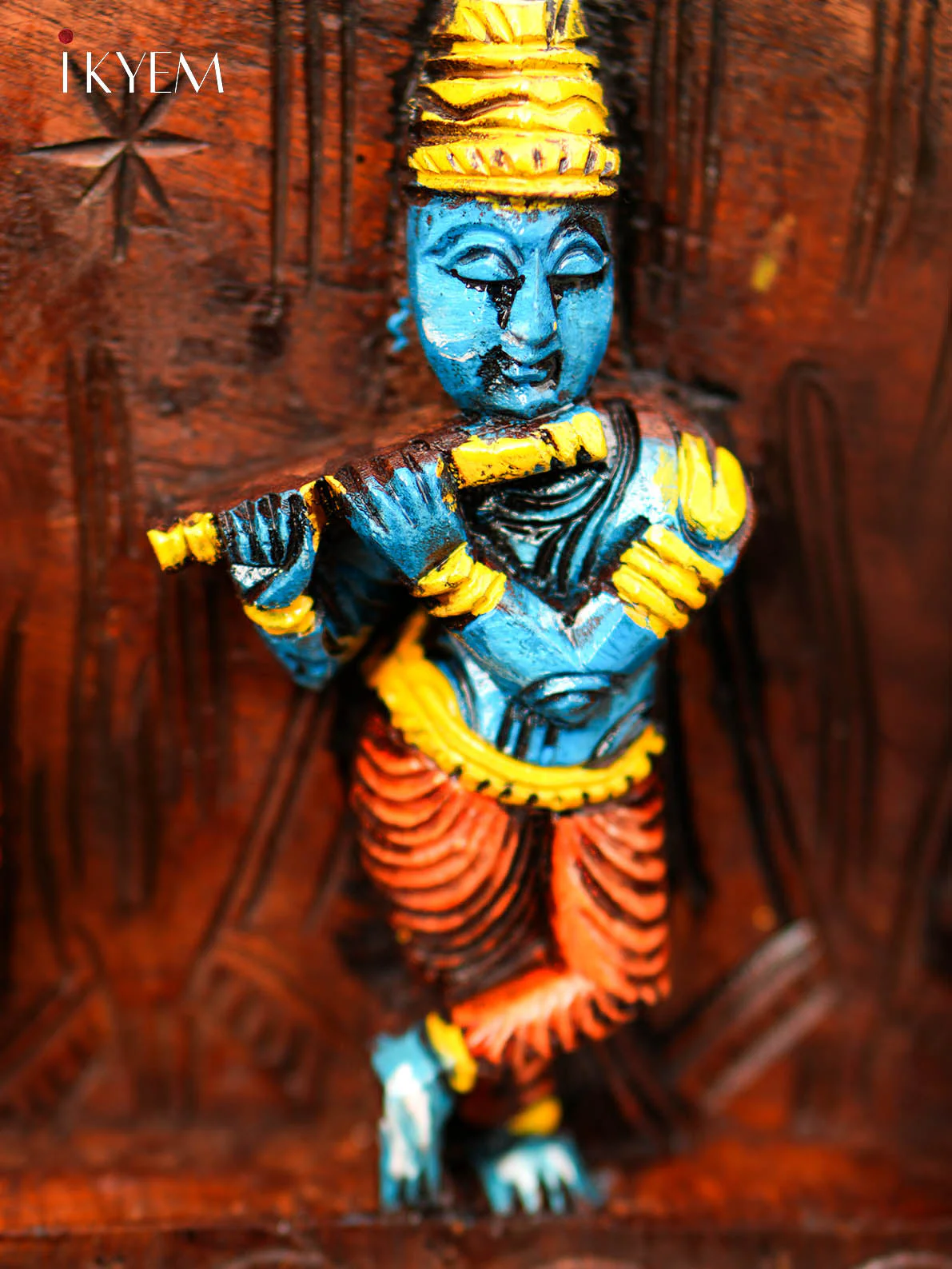 Dashavatharam Wooden Panel - Image 4