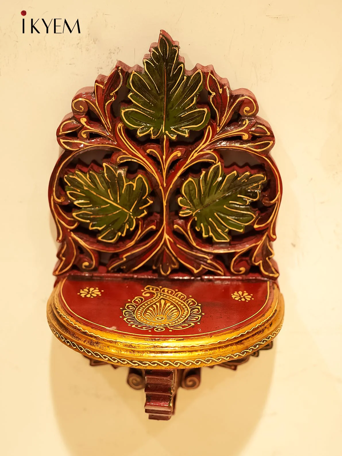Hand carved Jaroka with bottom base - Image 2