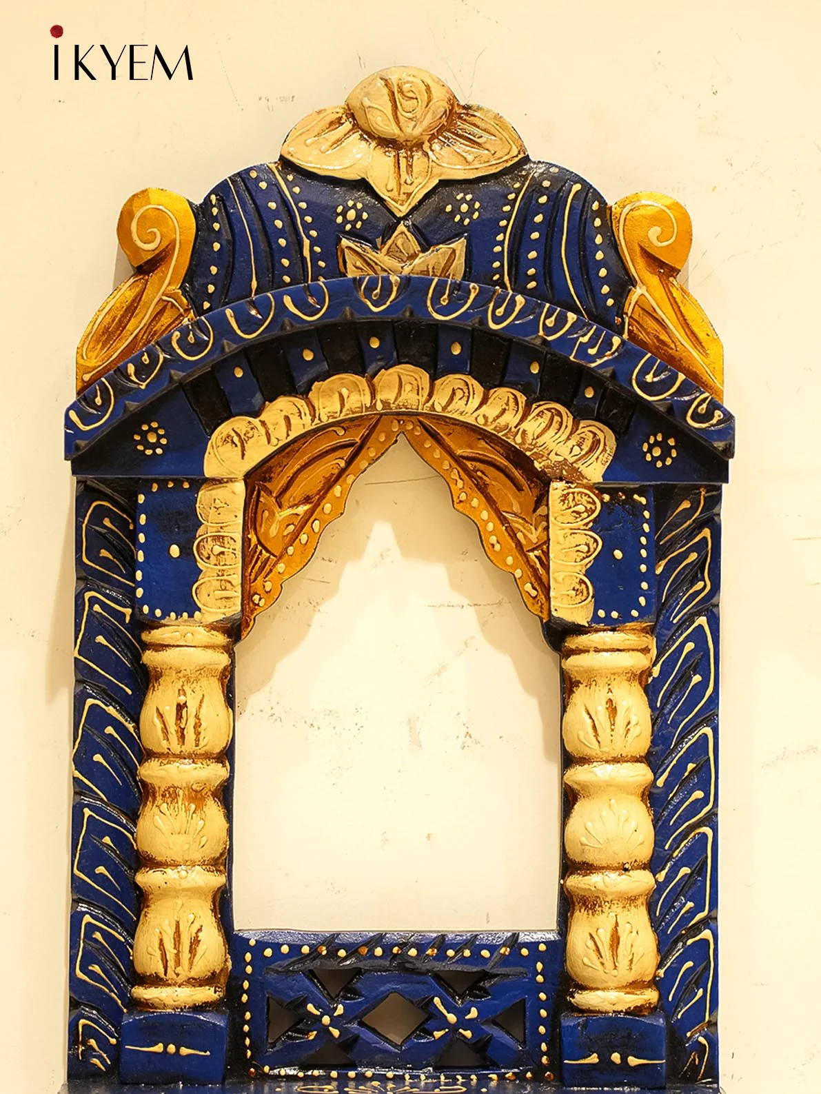 Hand Carved Wooden Jaroka Frames - Image 2