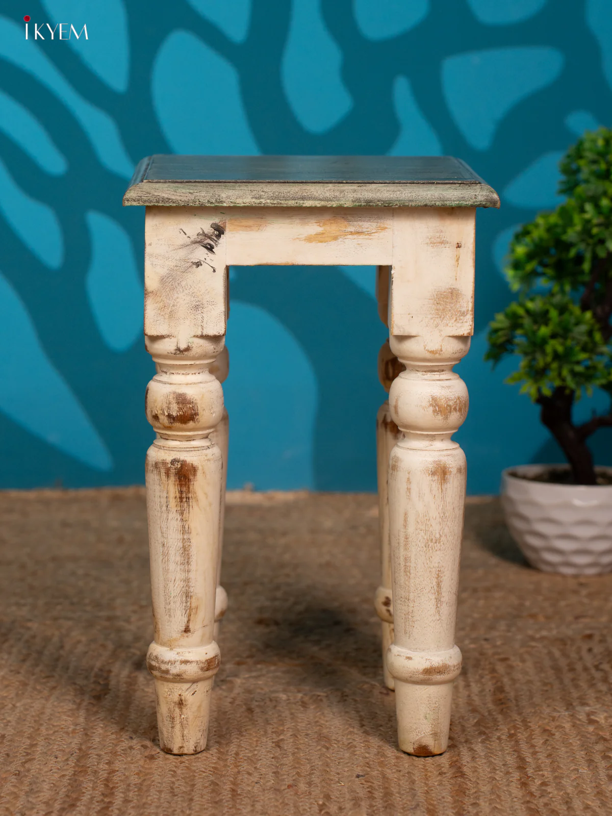 Wooden Mango Table - (15×24) Inch - 4IJ26174 - Image 2