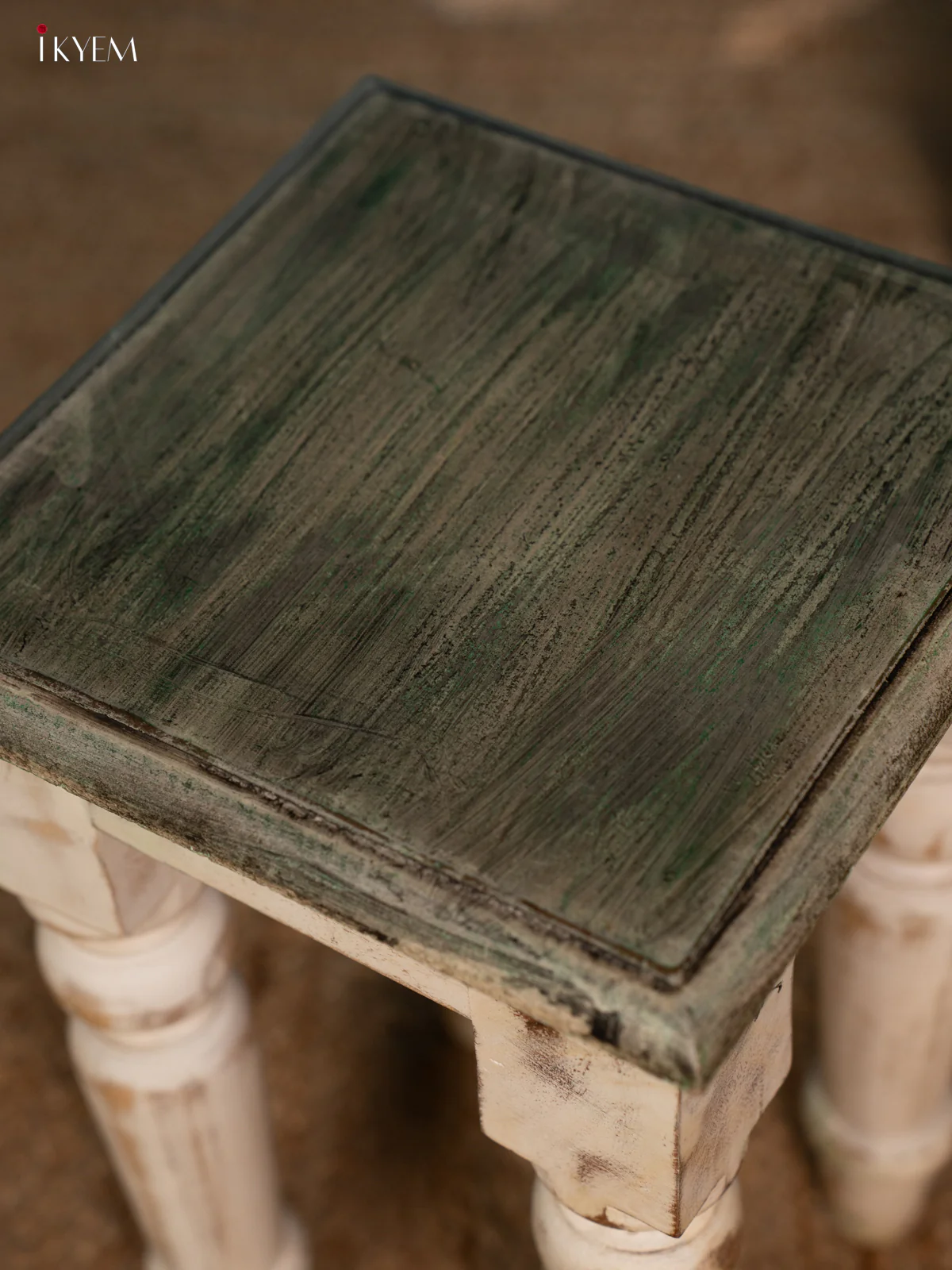 Wooden Mango Table - (15×24) Inch - 4IJ26174 - Image 4