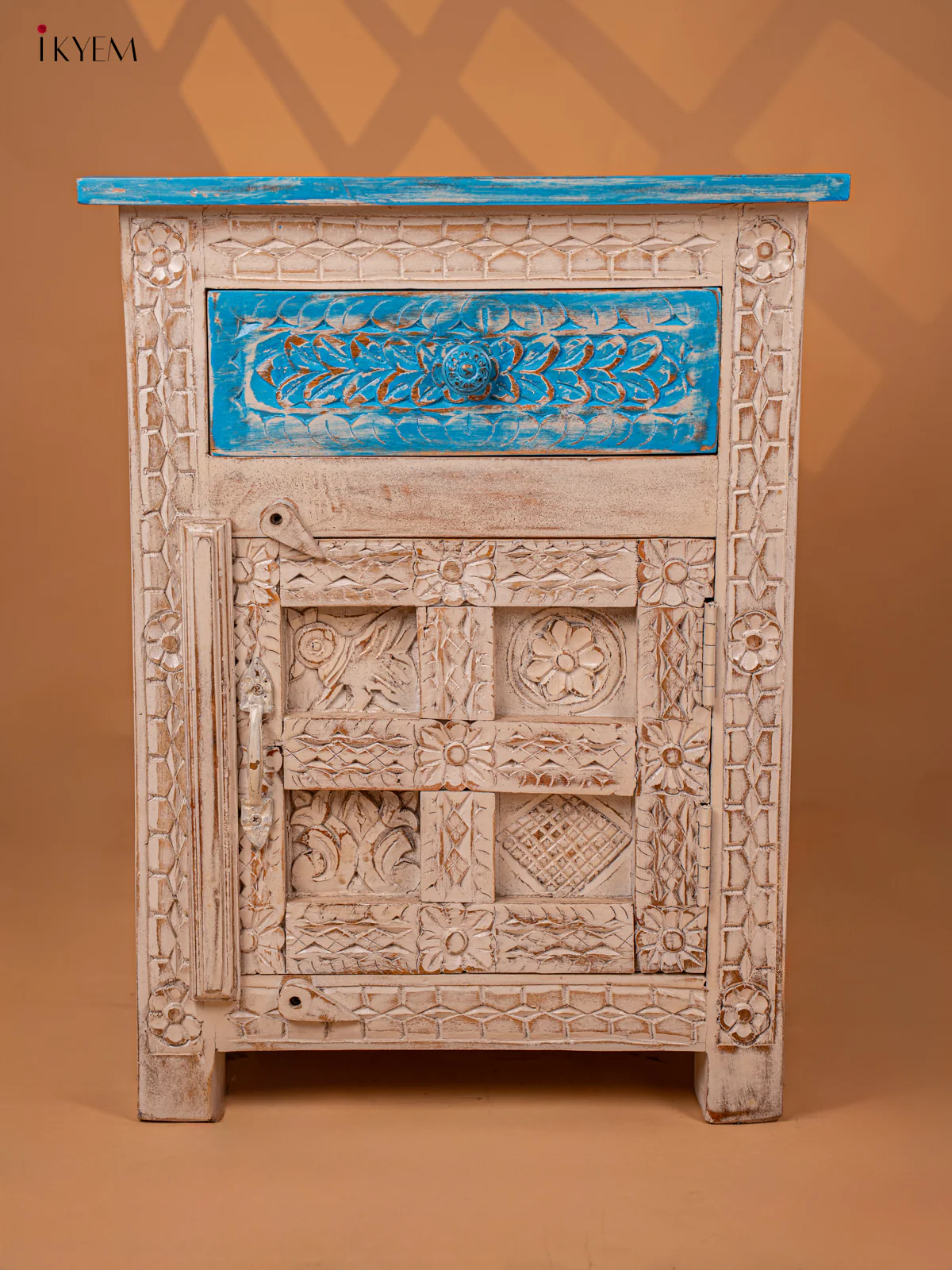Wooden Side Table - 24 Inches - 4IJ26177