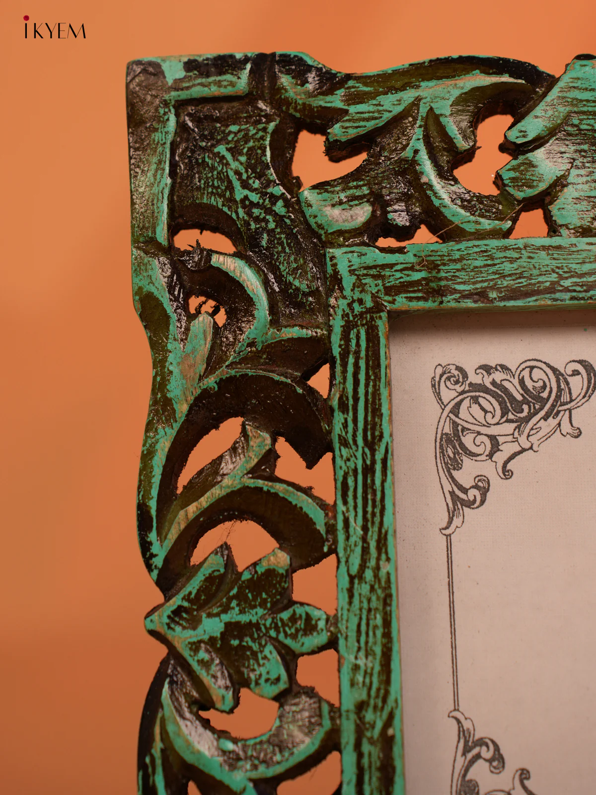 Wooden Carved Photoframe - 4IJ30006 - Image 4