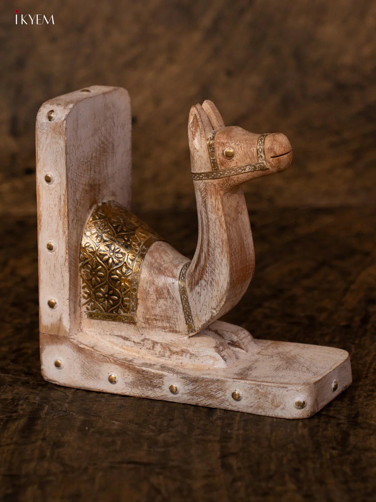 Wooden Camel Wall Bracket - 6 Inch - 4IJ30074