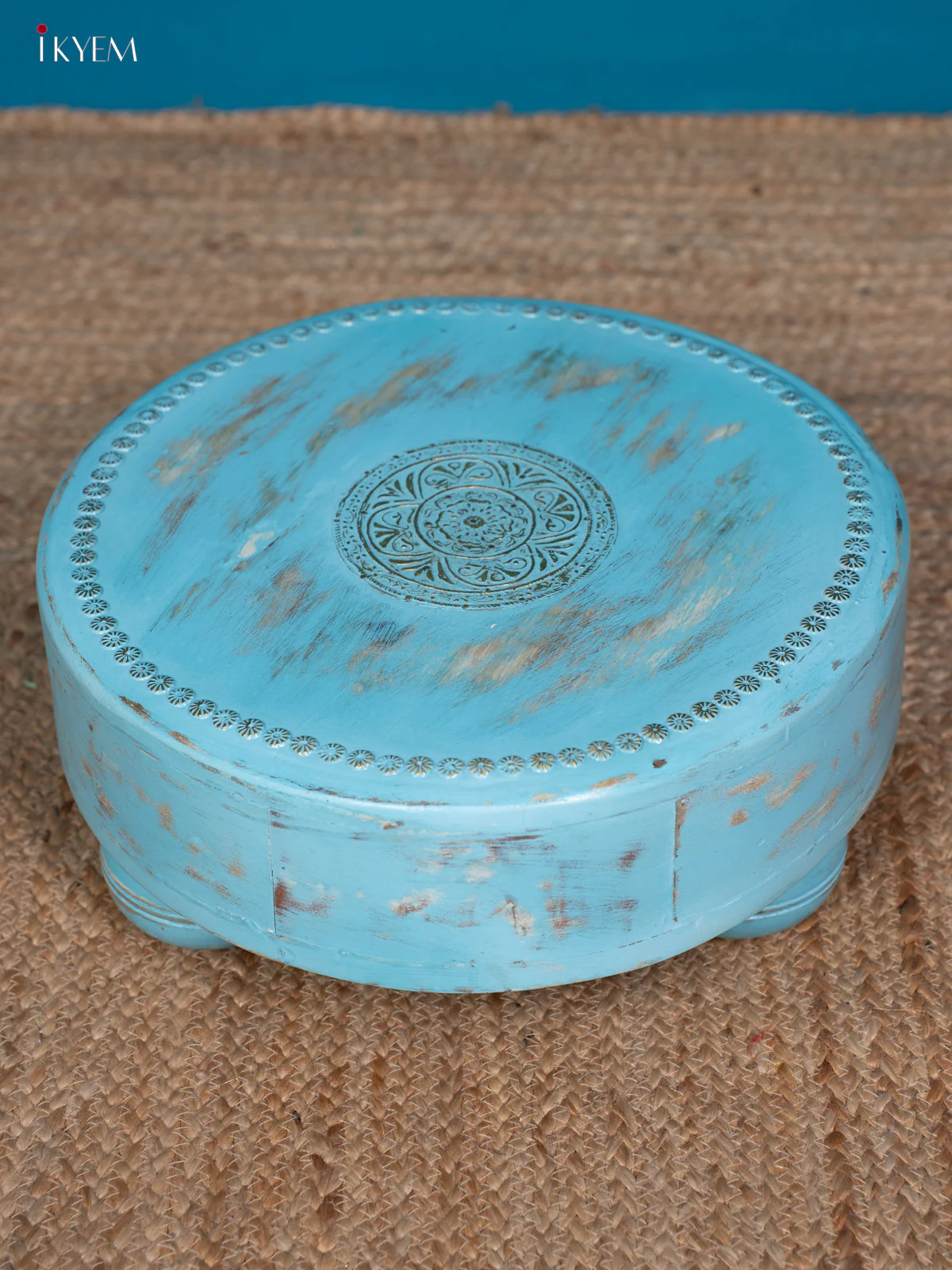 Wooden Small Stool - (14×14) -4IJ30092
