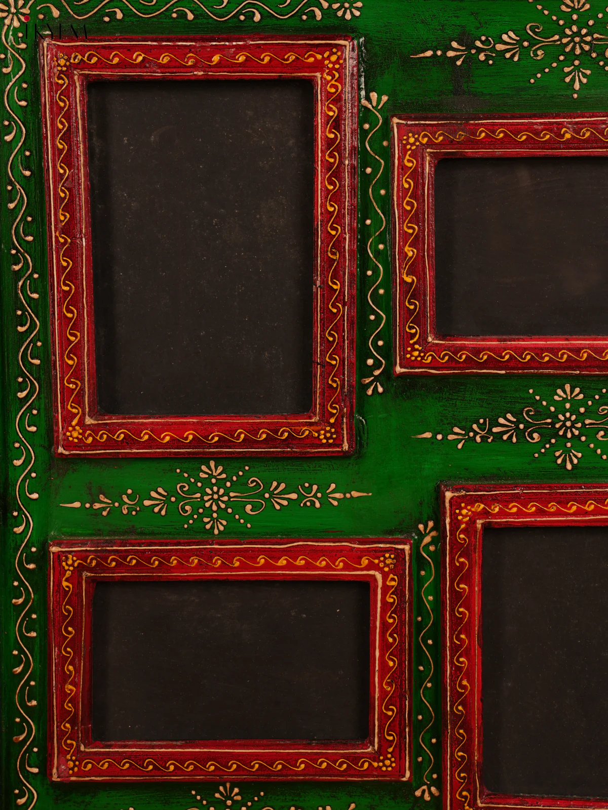 Wooden Hand Painted Mirror College Frame - 4JJ04062 - Image 3