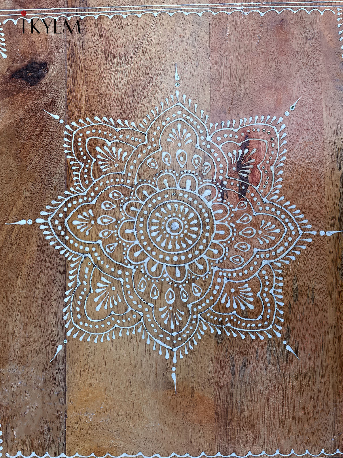 Wooden Stool/ Chowki - Image 4