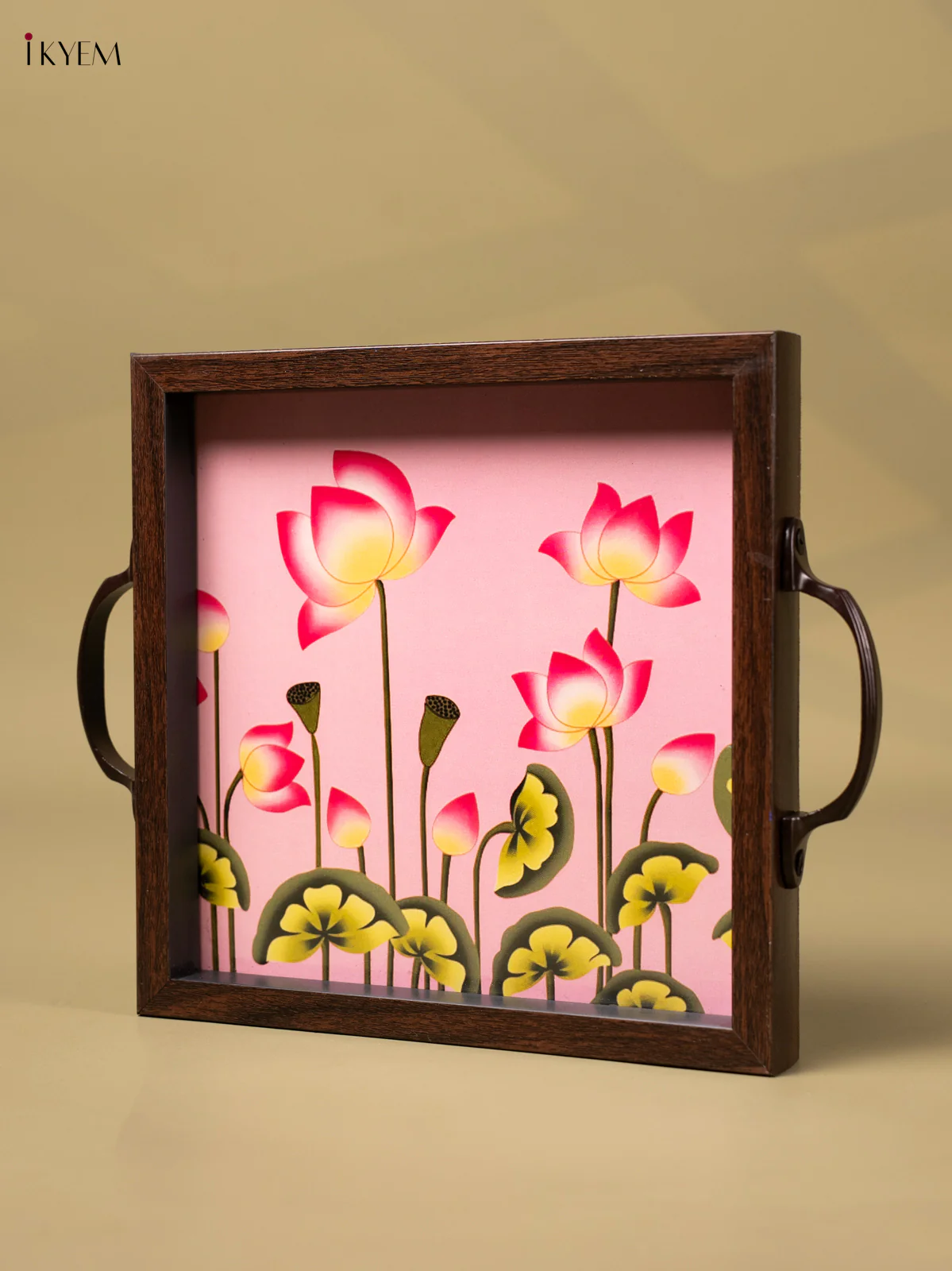 Digital Printed Tray Lotus Pink (6x6) - AA02125 - Image 3
