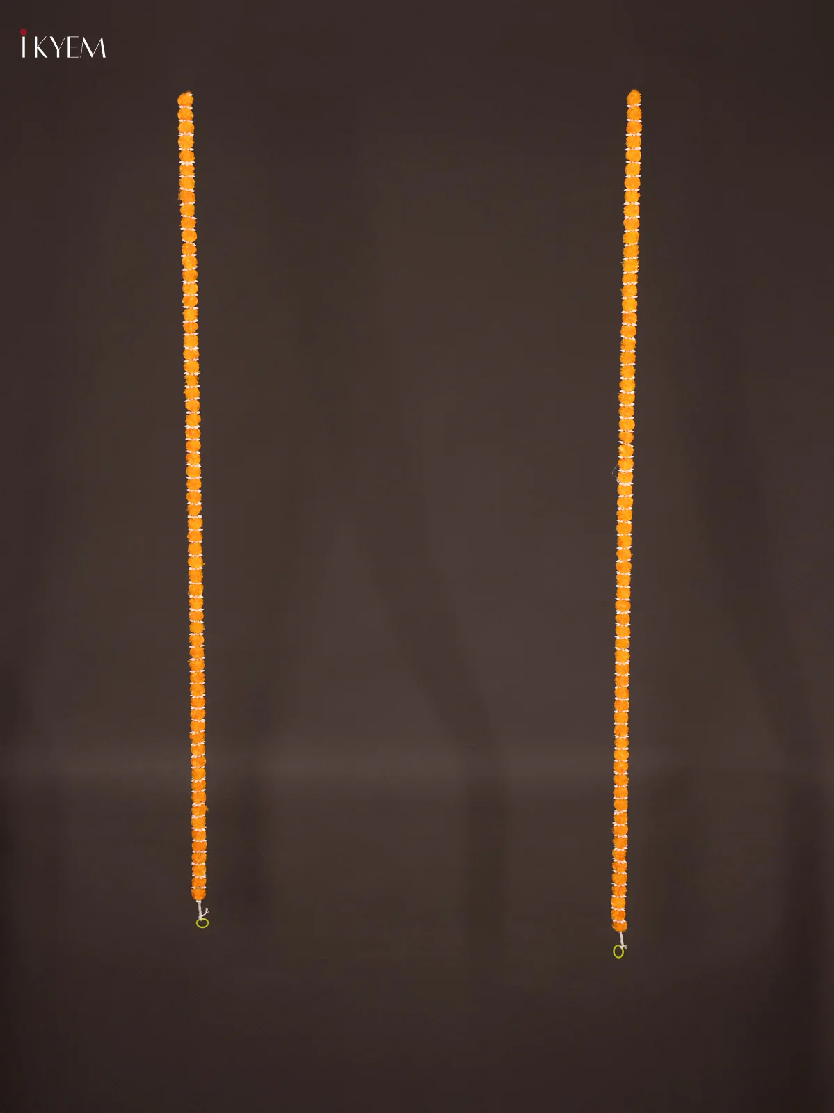 Flower Thoran set Of  2 - Orange - Image 2