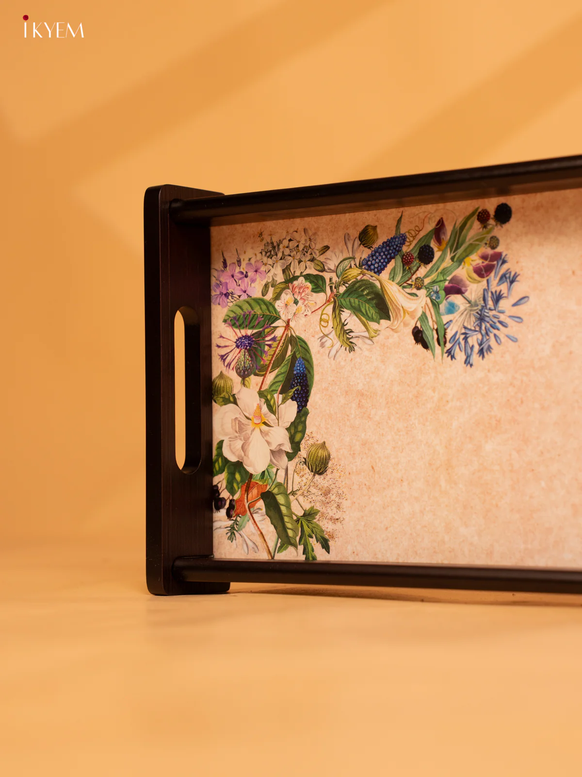 Florence Rectangular Wooden Tray - (14×8) Inch - KL18123 - Image 3