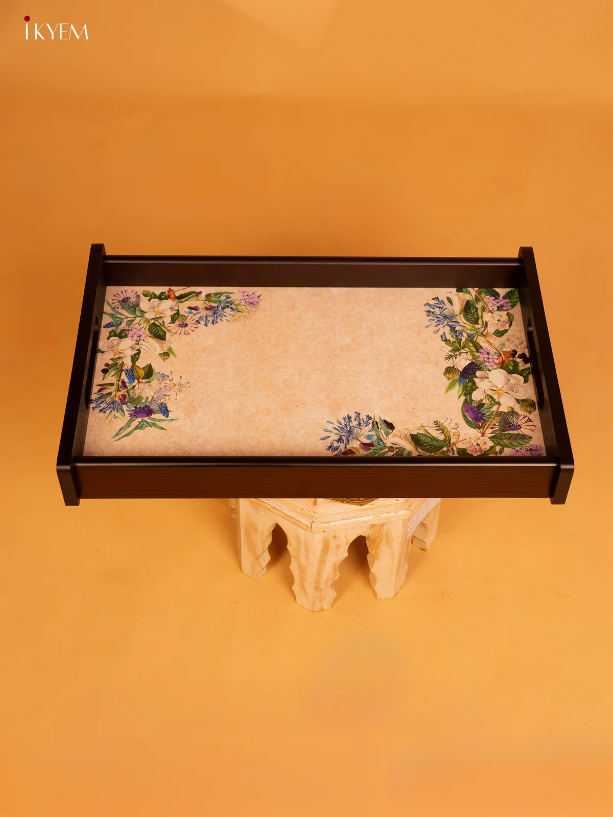 Florence Rectangular Wooden Tray (16×10)- KL18124