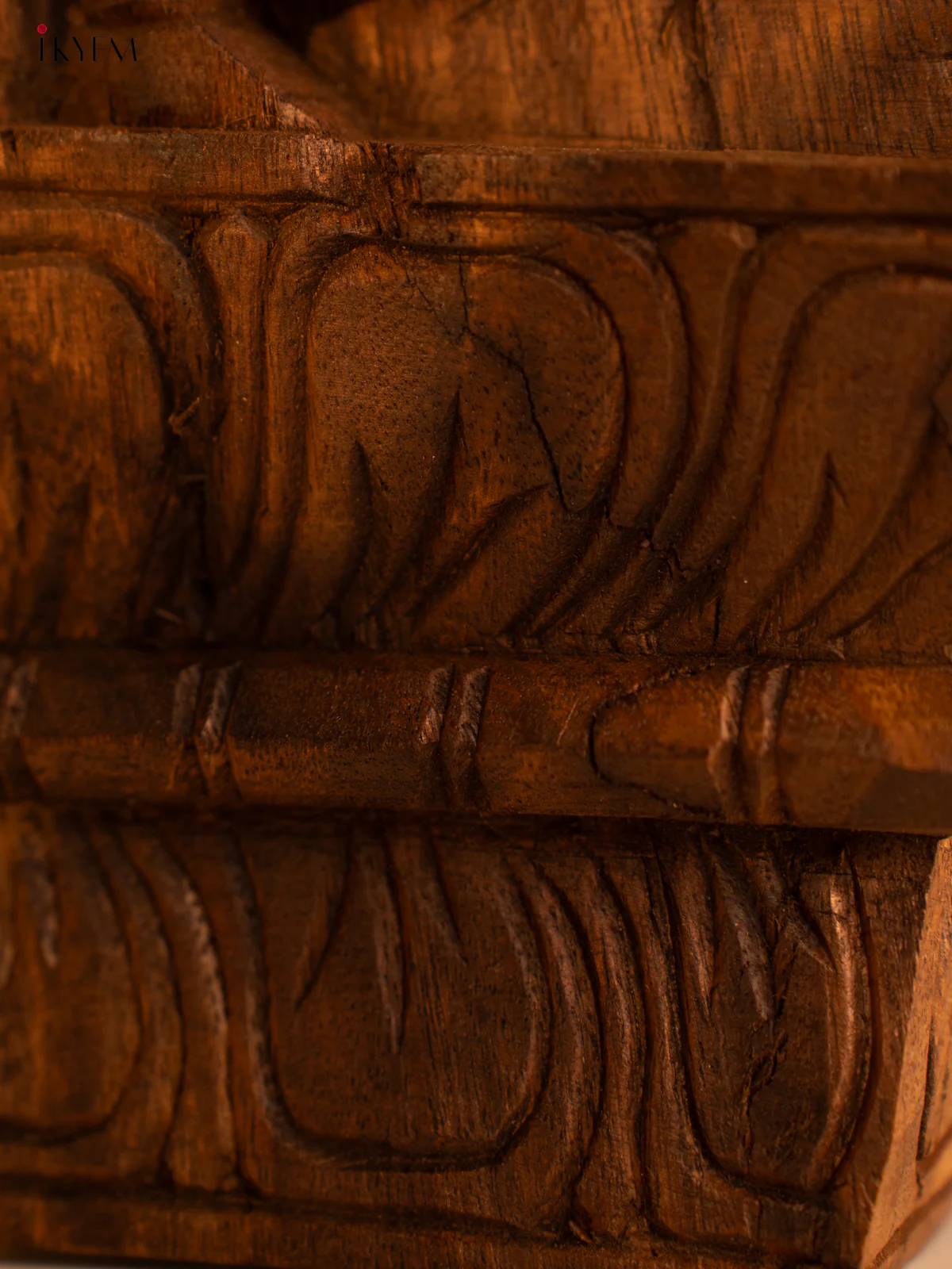 Antique Hand-Carved Horse Wooden Wall Bracket - KL05120 - Image 8