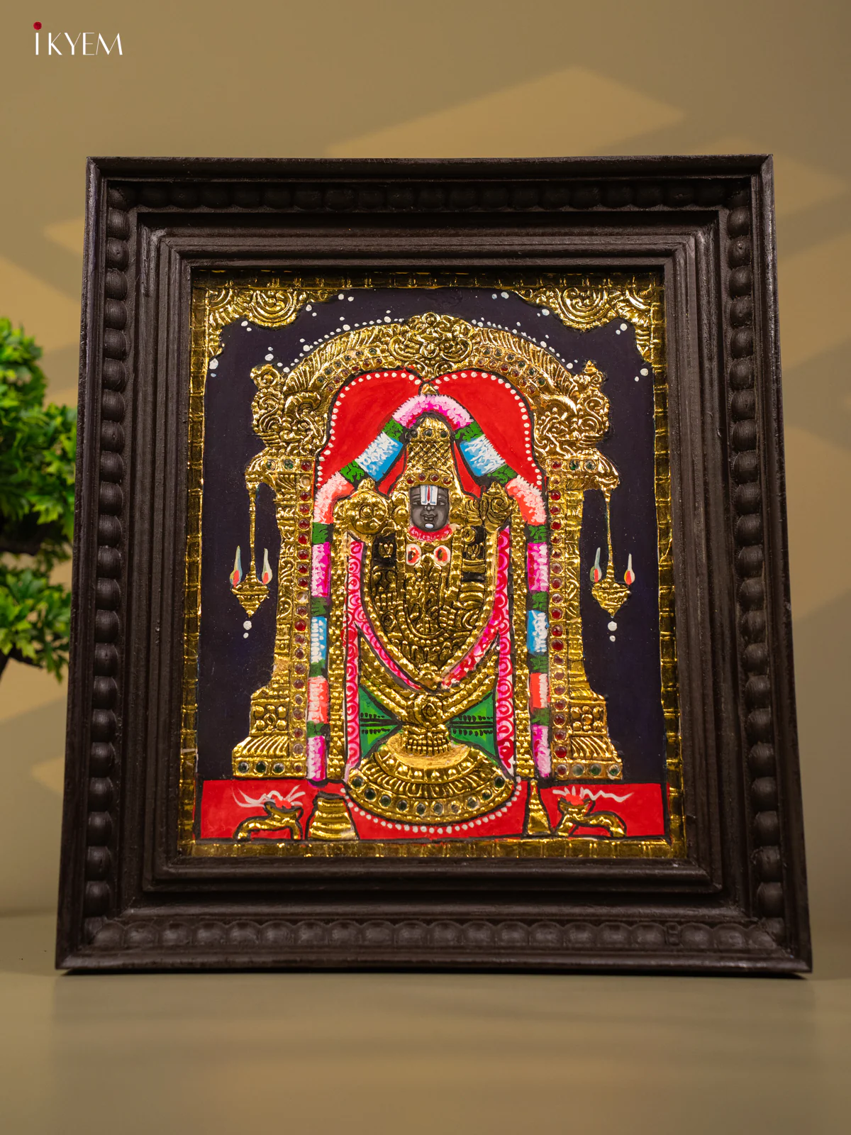 Balaji - Tanjore Painting (15x13) - KB01130 - Image 7