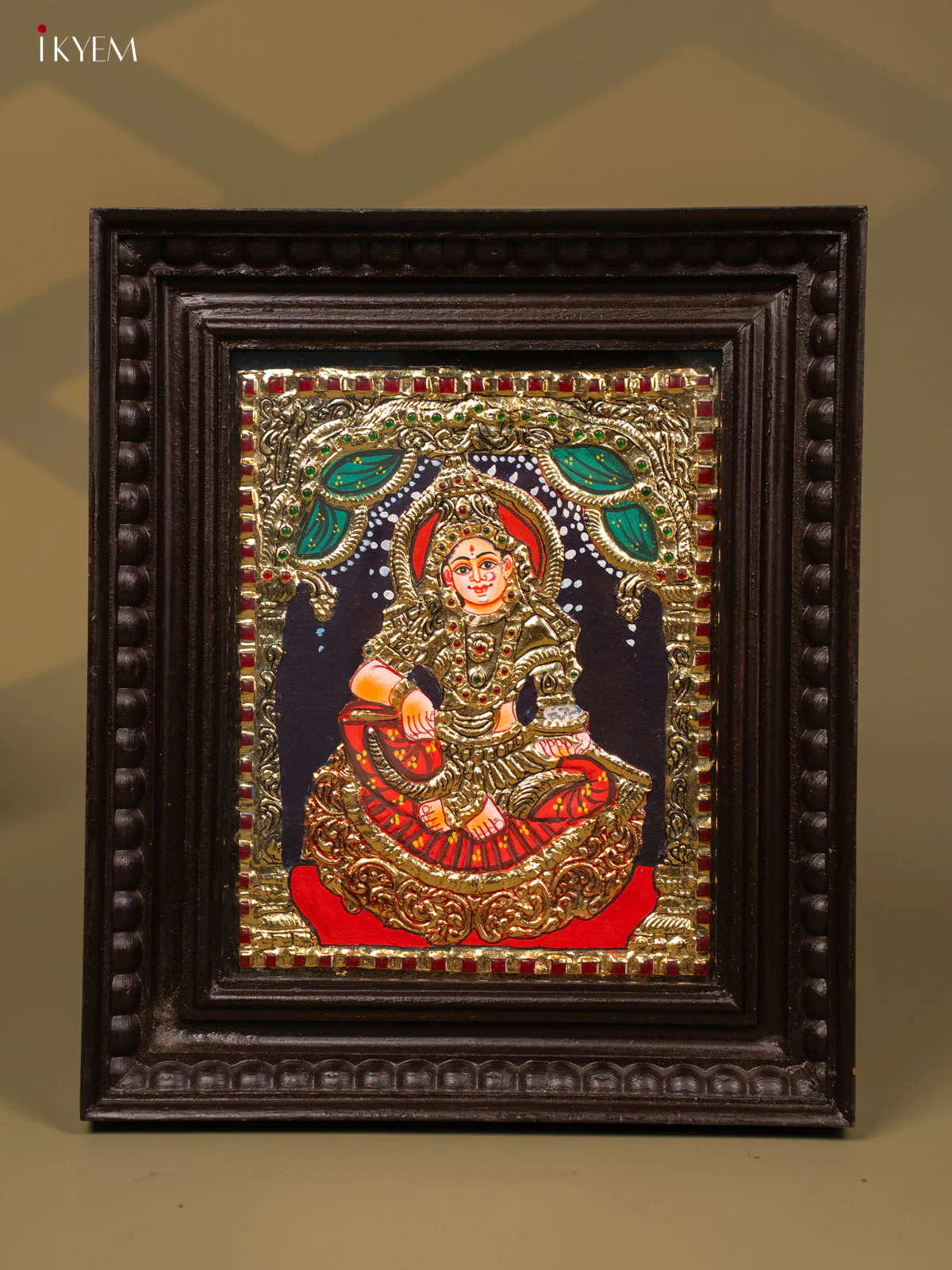 Annapoorani - Tanjore Painting (13x11) - KB01132 - Image 6
