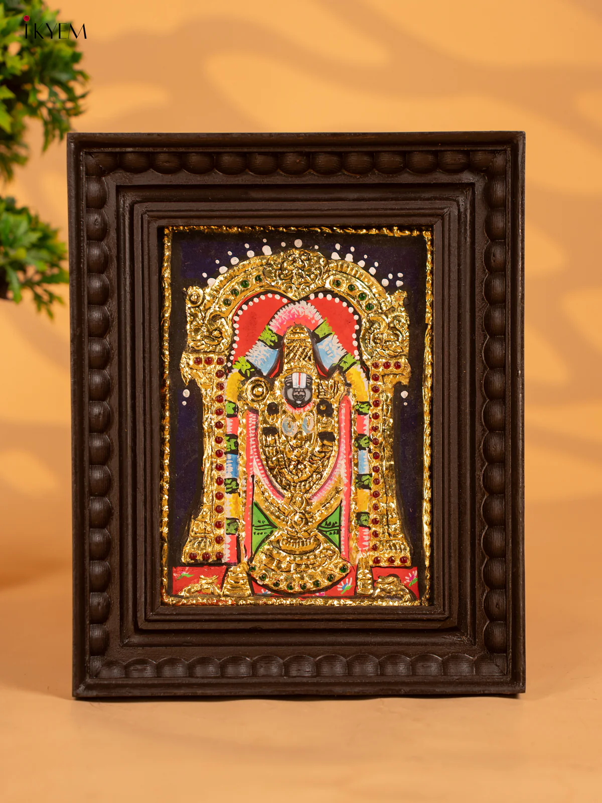 Balaji - Tanjore Painting - KB17120 - Image 4
