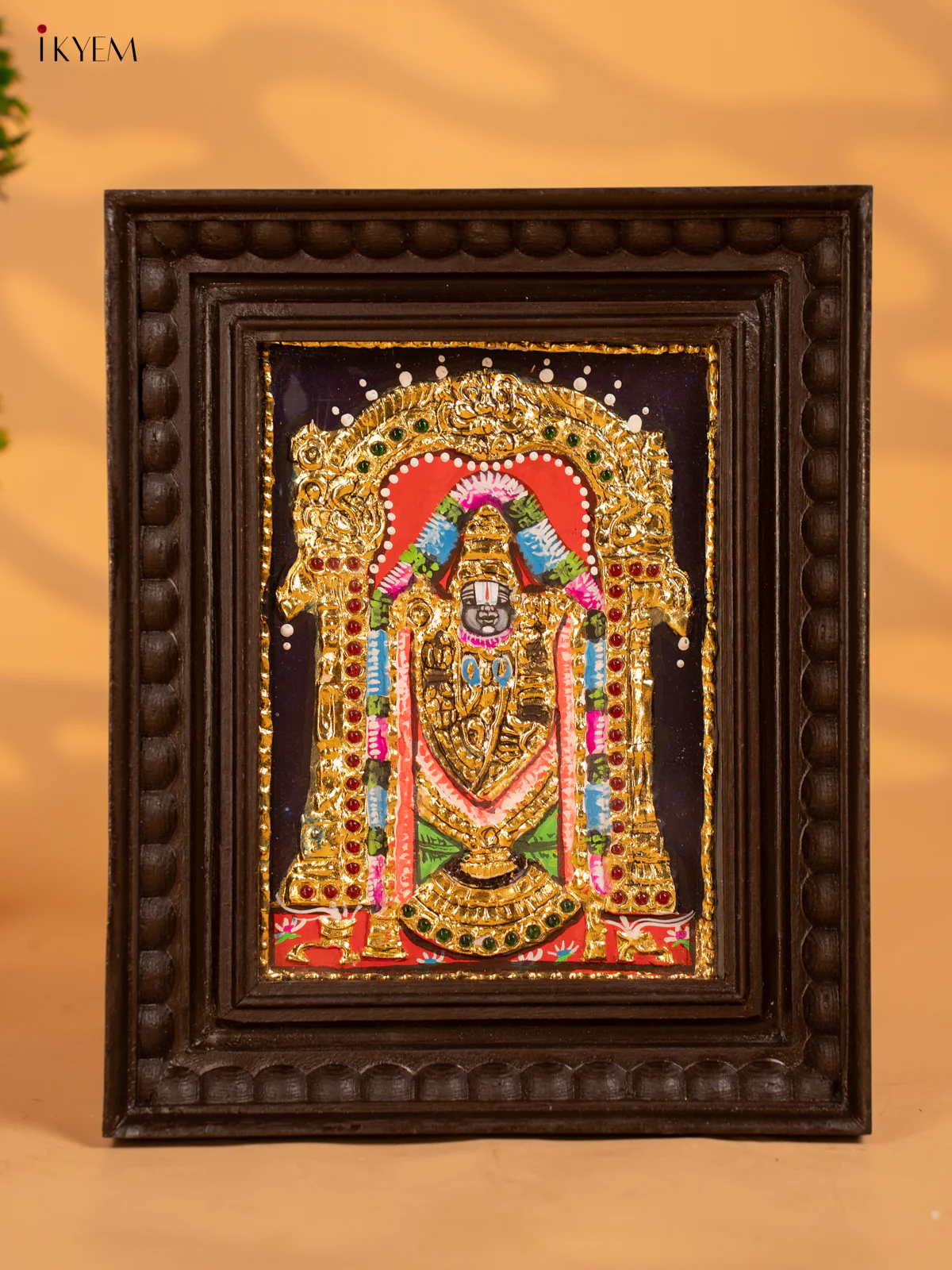 Balaji - Tanjore Painting - KB17120 - Image 5