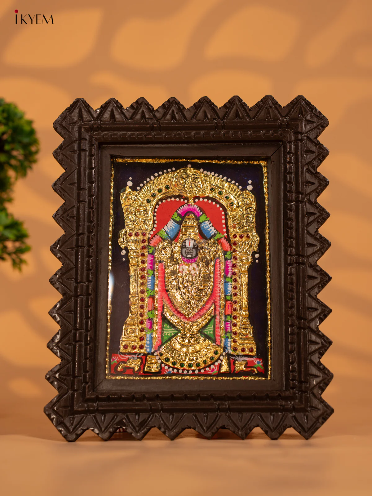 Balaji - Tanjore Painting (9x11) - KB17121 - Image 2
