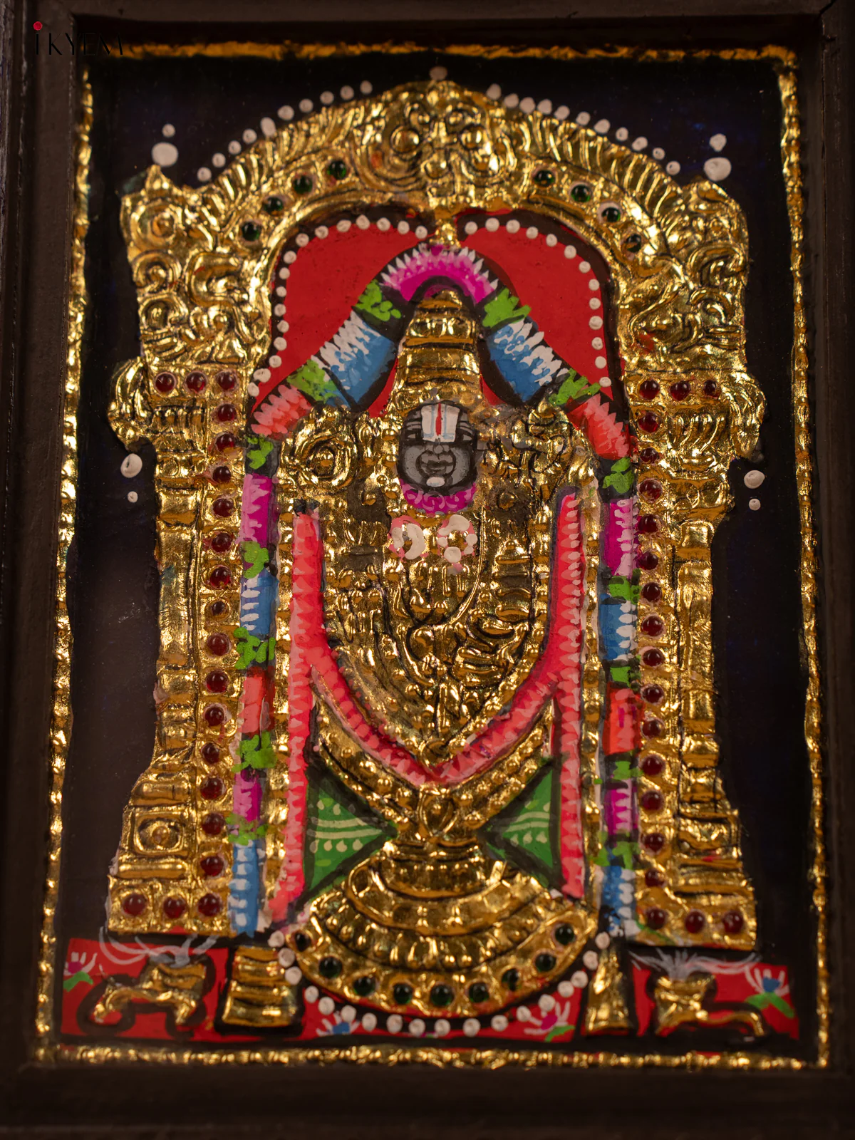 Balaji - Tanjore Painting (9x11) - KB17121 - Image 3