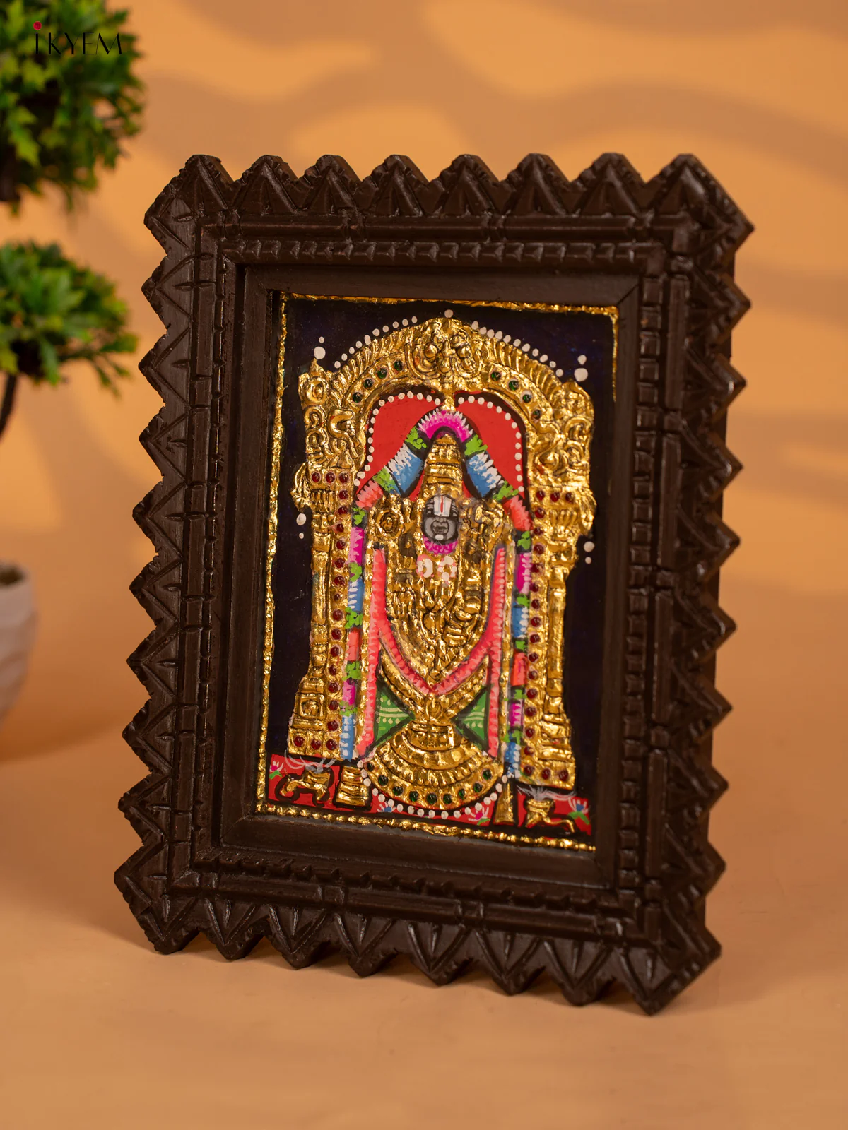 Balaji - Tanjore Painting (9x11) - KB17121 - Image 4