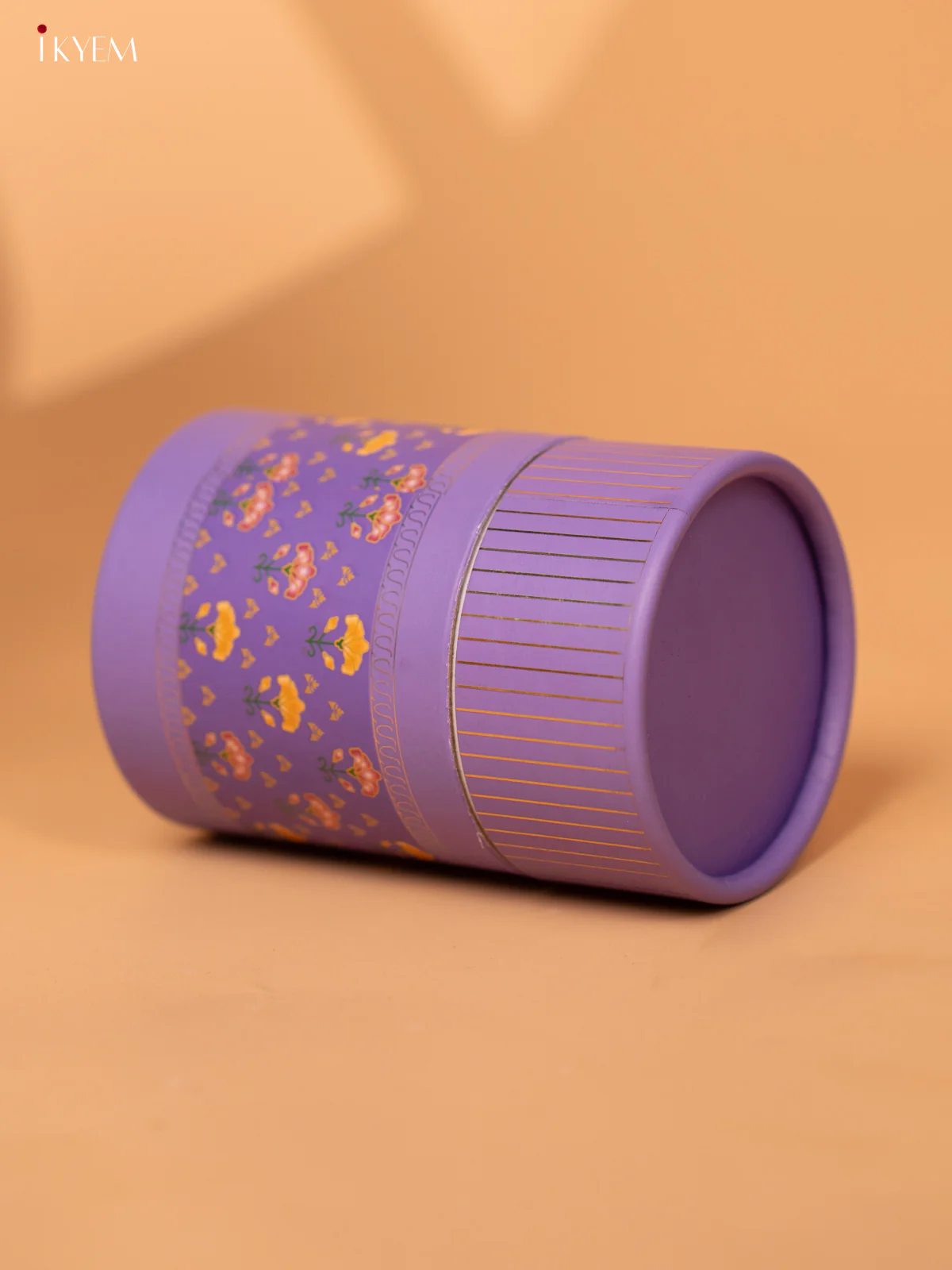Digital Printed Dry Fruit Paper Mache Jar - Violet 5 Inch- KB27120 - Image 4