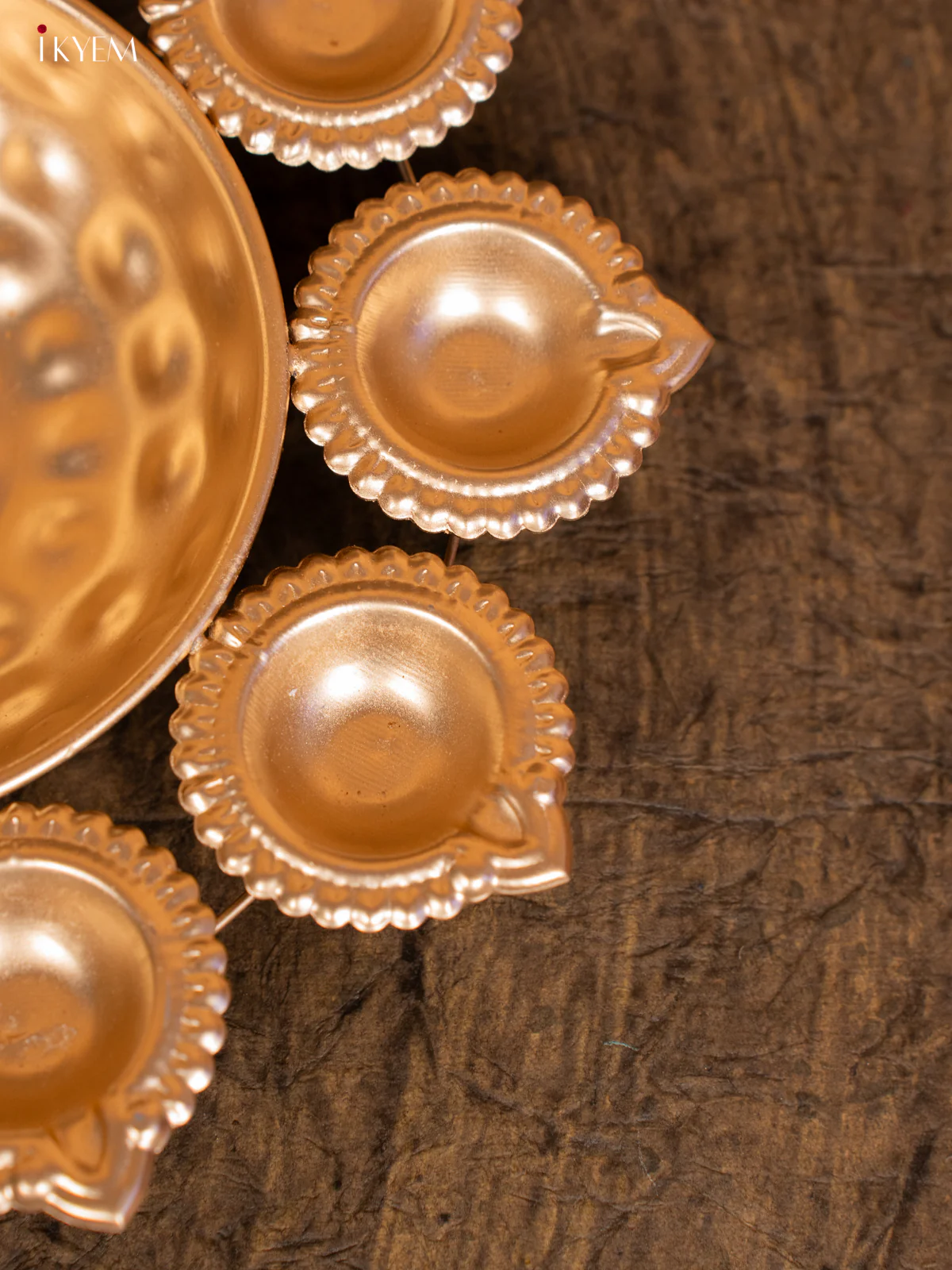 Metal Diya Urli (12×12) - KC12125 - Image 2