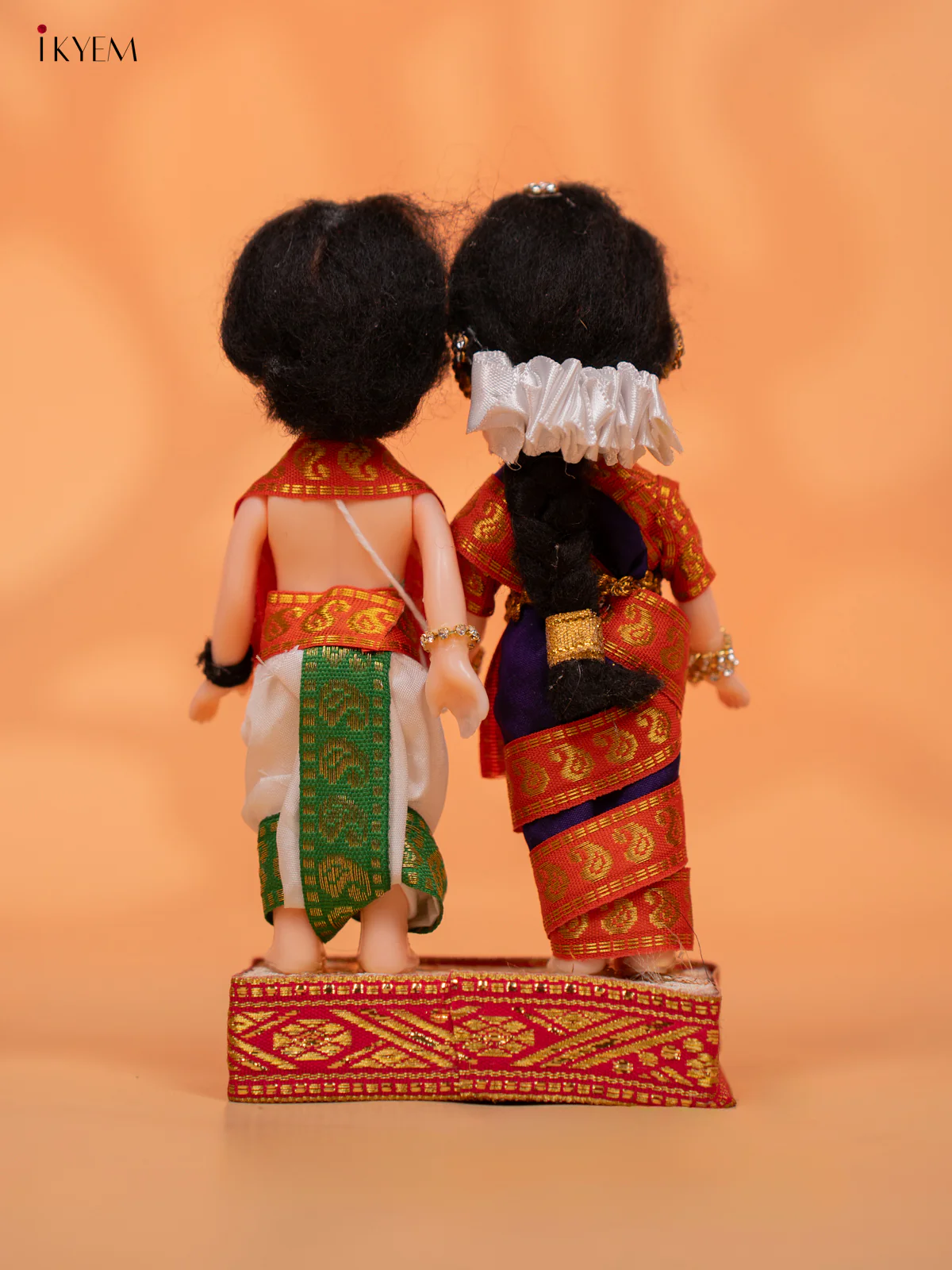 IYENGAR COUPLE - Golu Display Doll - 7 inch - KC28133 - Image 4